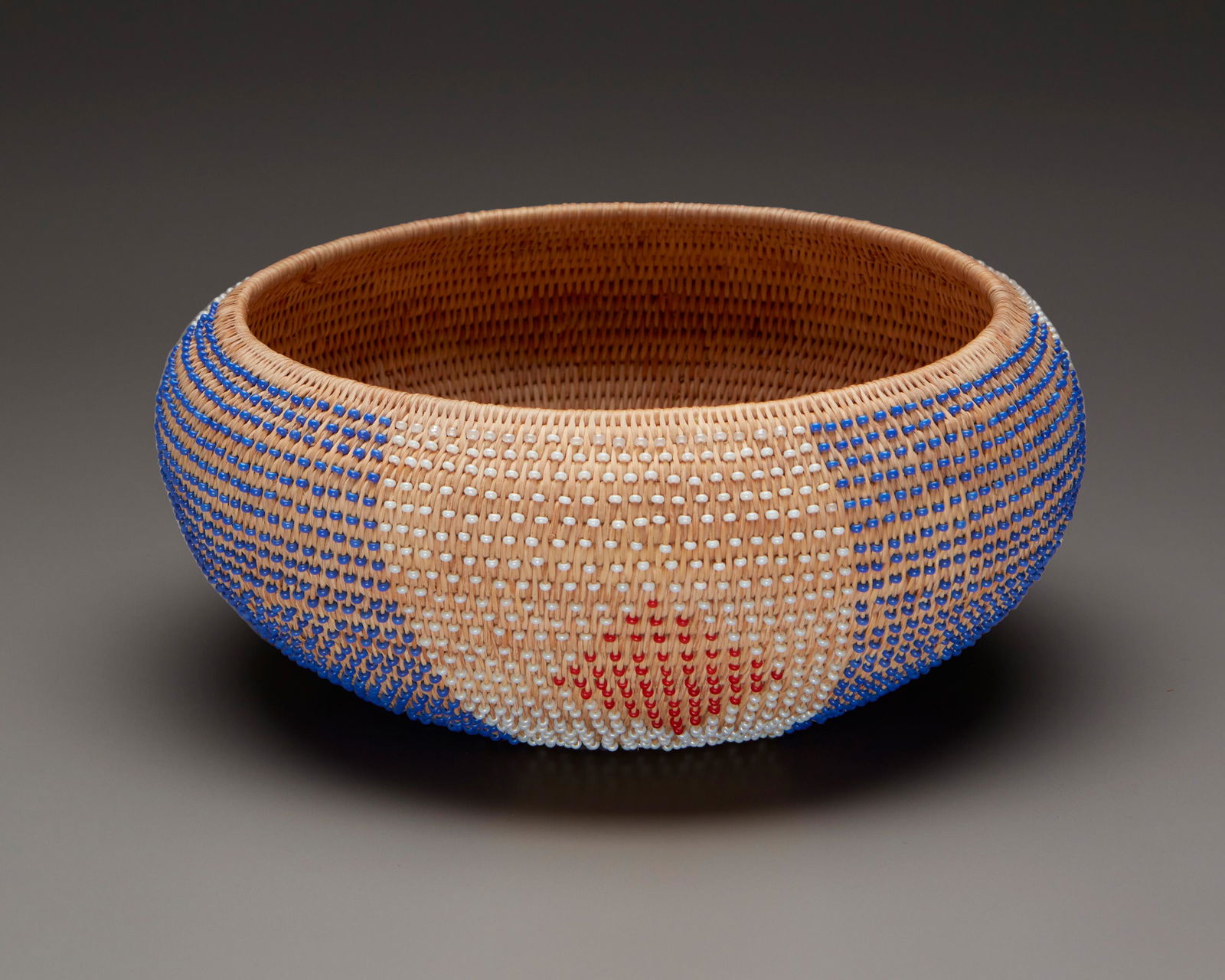 A Pomo beaded basket (1 of 3)
