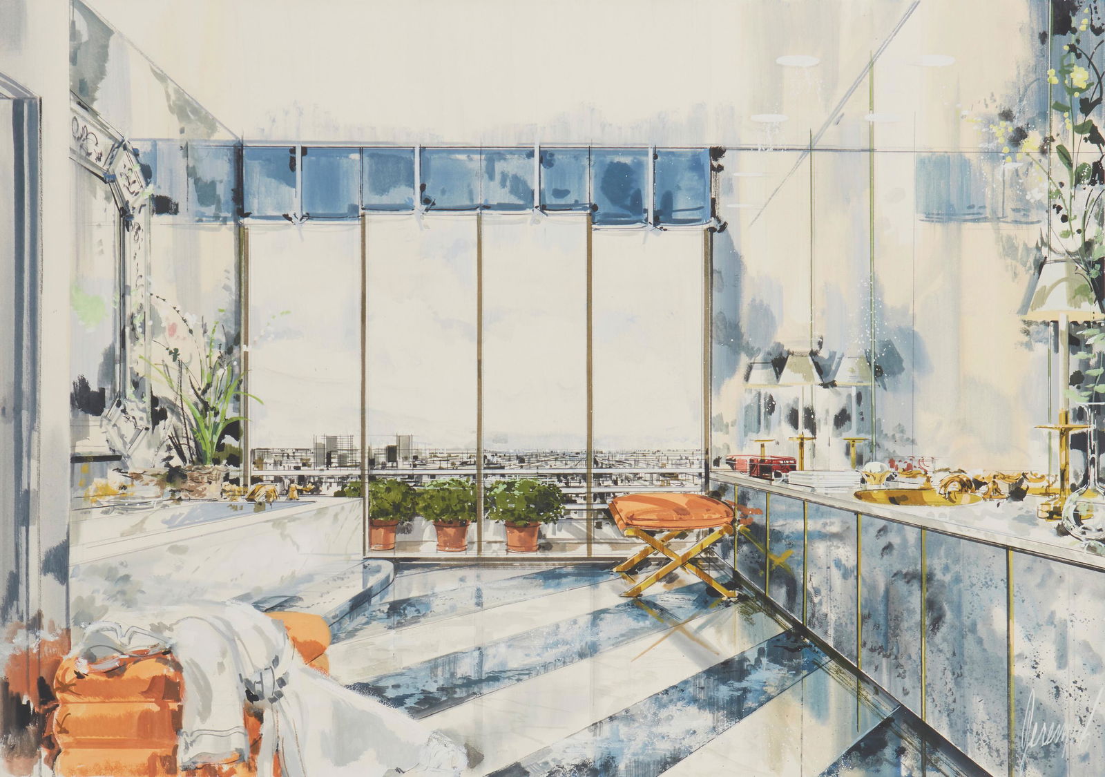 Irving Jeremiah Goodman (1922-2017, New York, NY) (1 of 4)