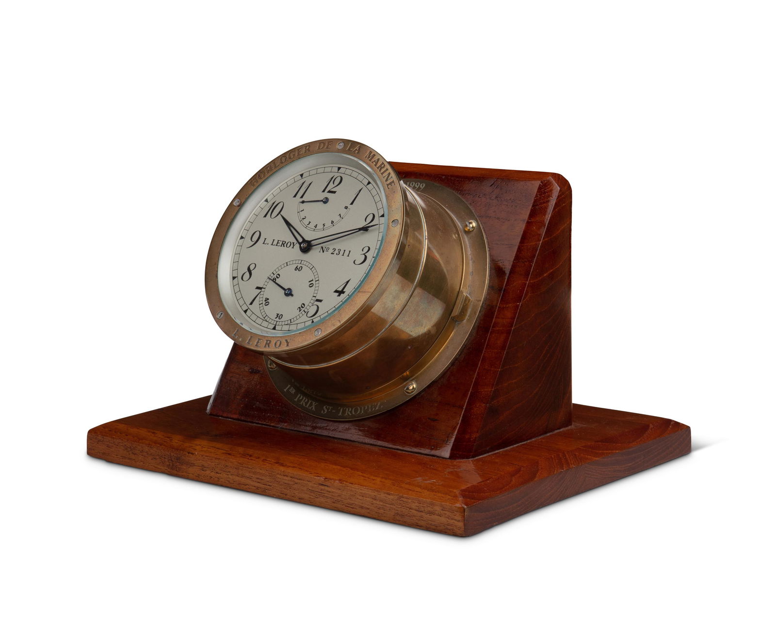 A Leroy Chronometre de Bord Marine ship's clock (1 of 4)