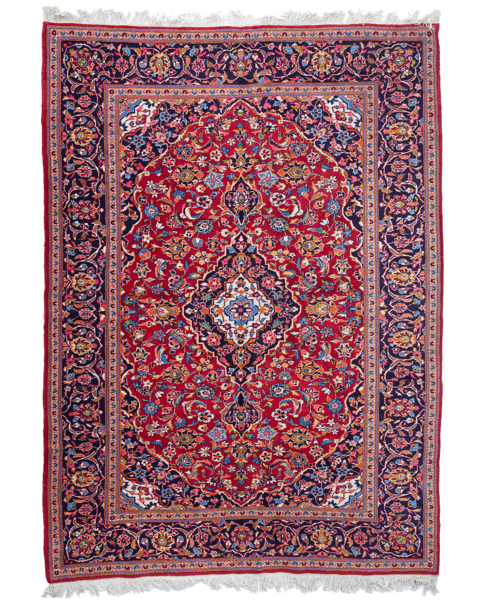 A Kashan area rug (1 of 2)