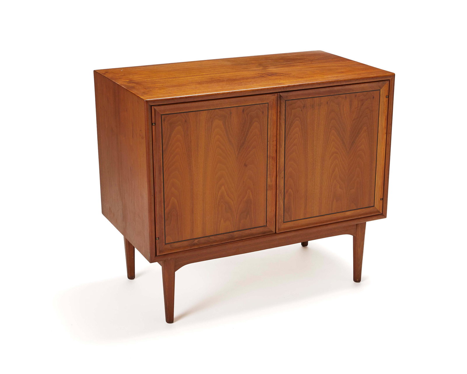 A Drexel "Declaration" modern walnut cabinet (1 of 6)