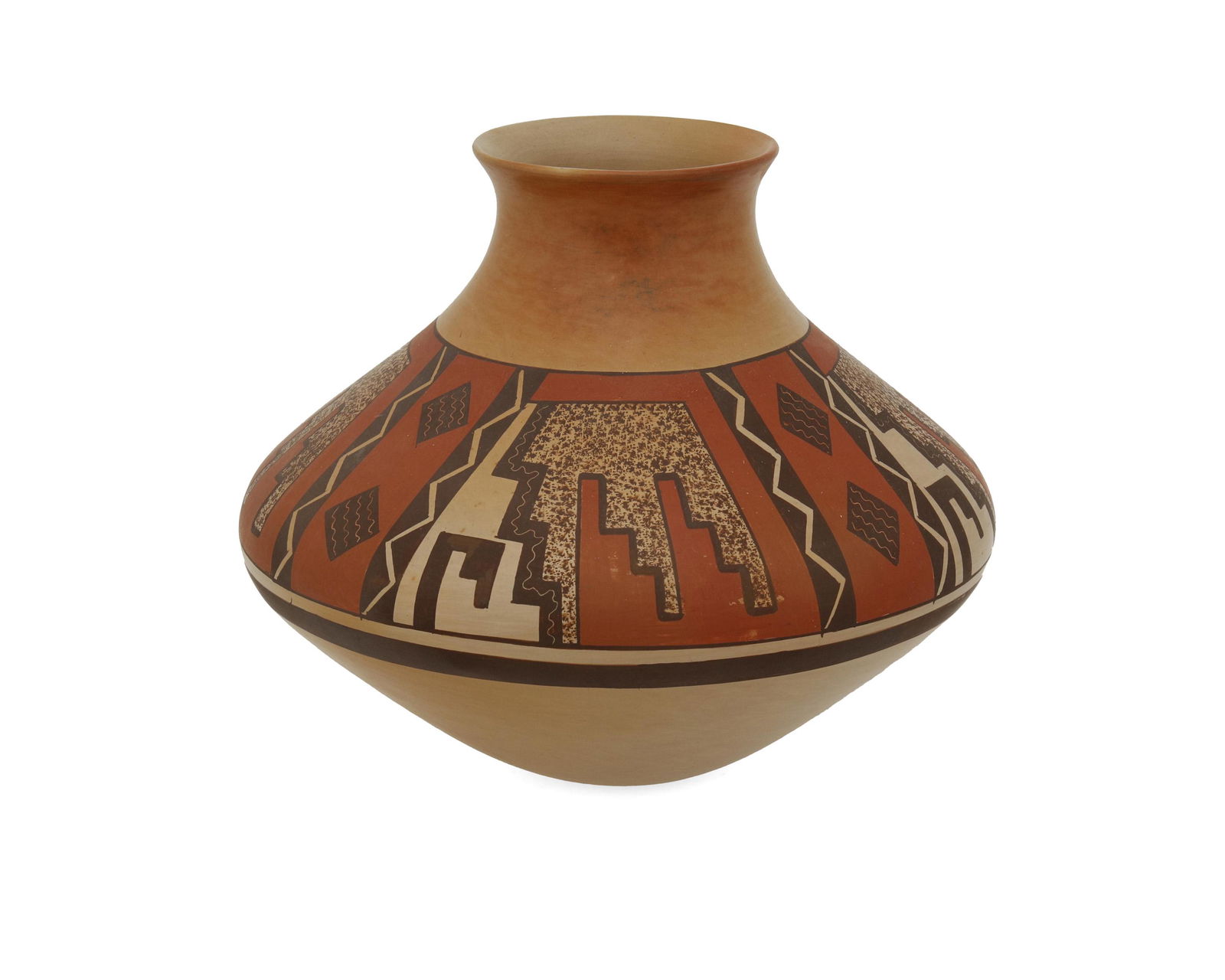 A Fawn "Little Fawn" Navasie Garcia Hopi pottery vessel (1 of 3)