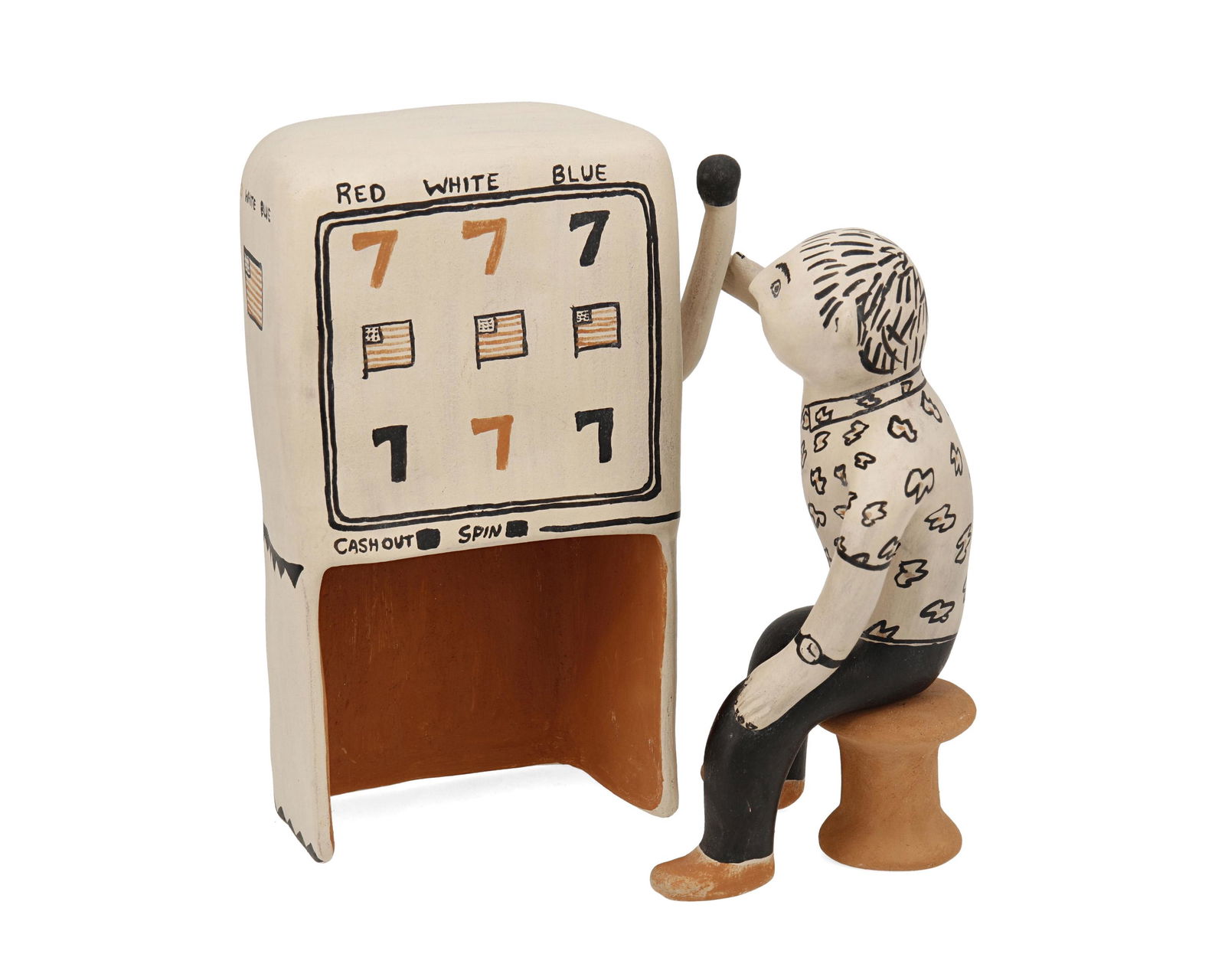 A Juanita Inez Ortiz Cochiti Pueblo ceramic sculpture (1 of 7)