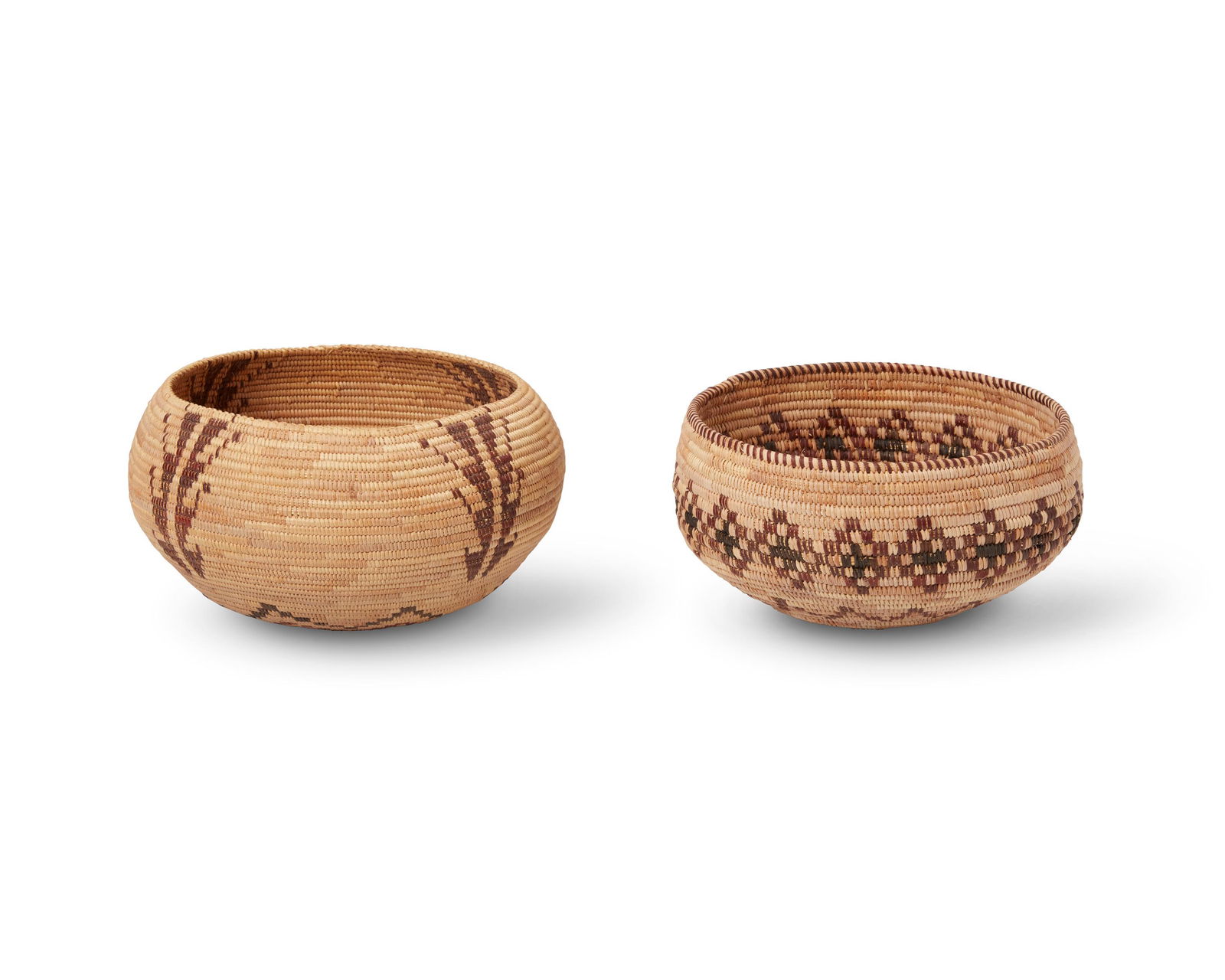Two polychrome Mono baskets by Rose Baga (1 of 5)