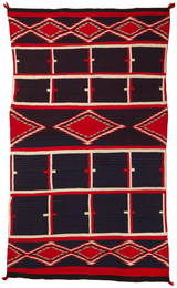 A Navajo Germantown Moki blanket