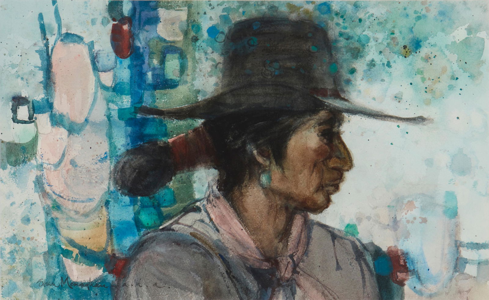 Eileen Monaghan Whitaker ANA (1911-2005, San Diego, CA) (1 of 5)