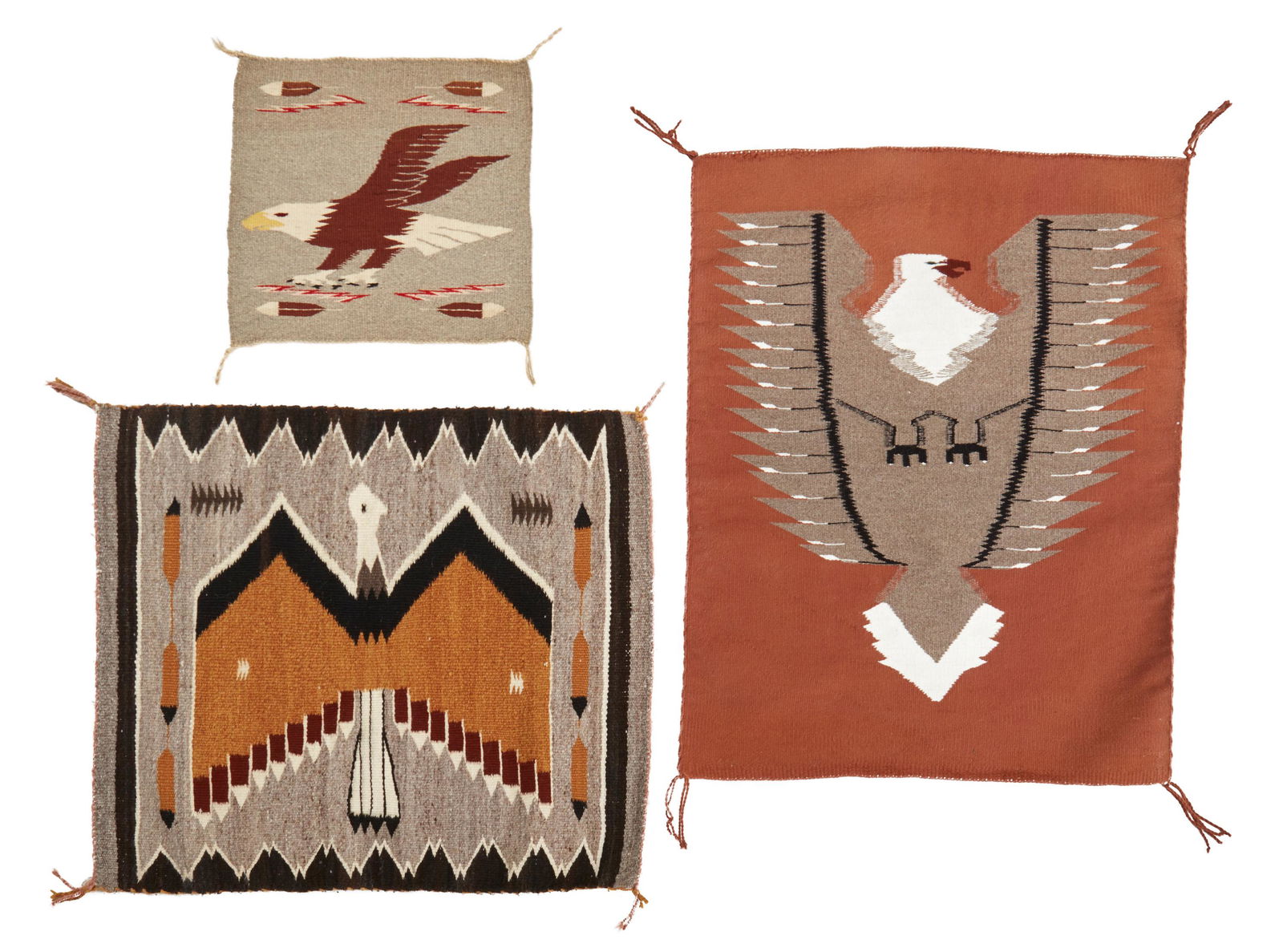 A group of Navajo pictorial weavings (1 of 3)