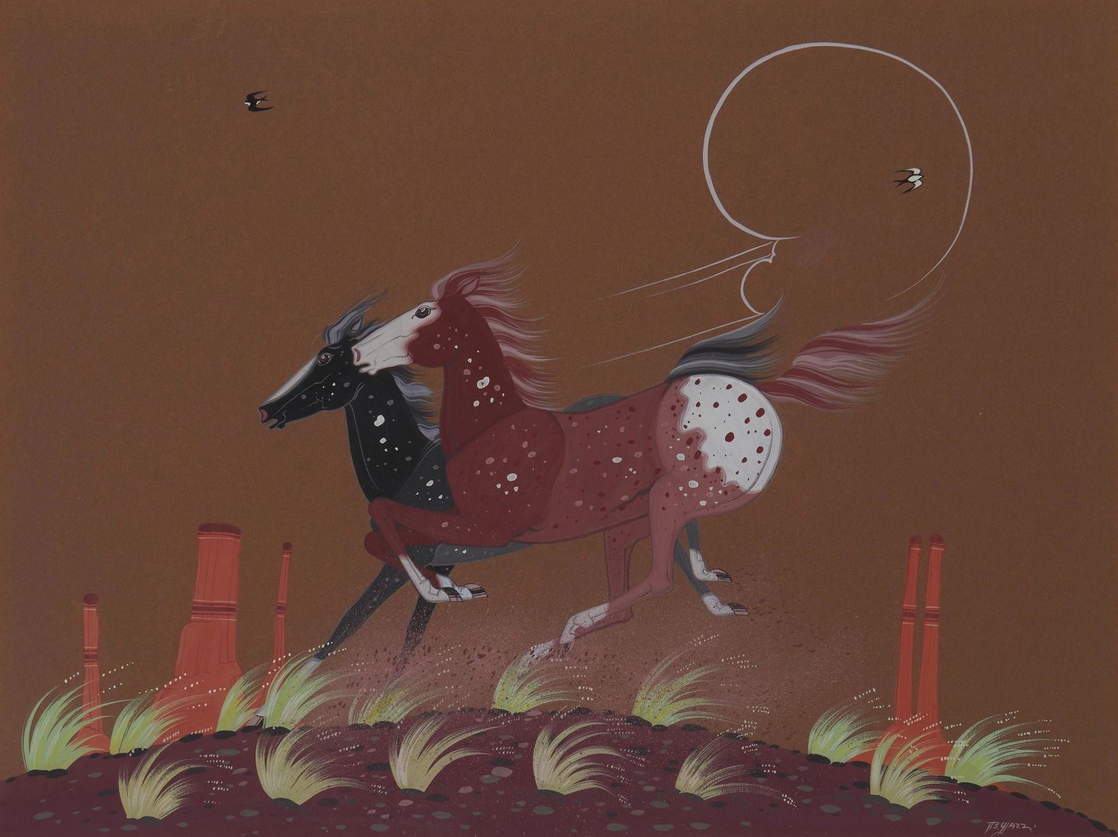 Beatien (Little No Shirt) Yazz (1928-2012, Arizona) (1 of 5)