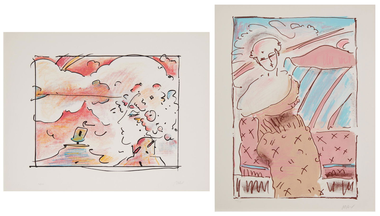 Peter Max (b. 1937, New York, NY) (1 of 11)