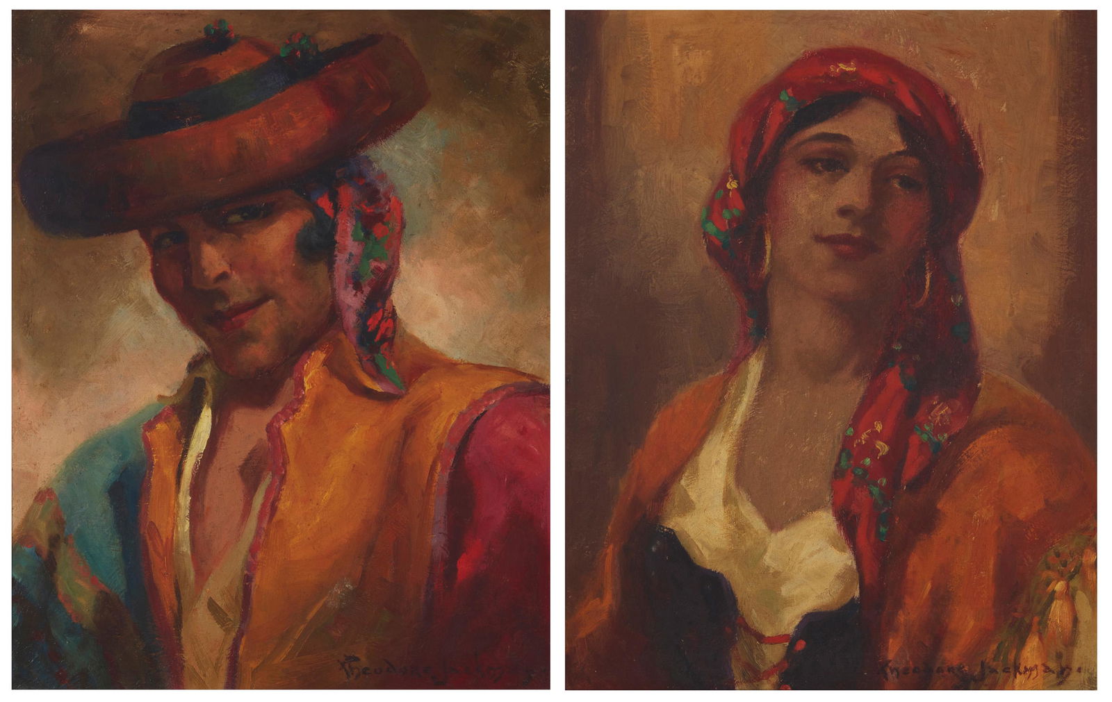 Theodore Jackman (1878-1940, La Crescenta, CA) (1 of 10)