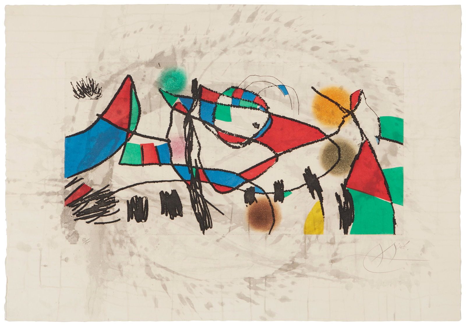 Joan Miro (1893-1983, Spanish) (1 of 7)