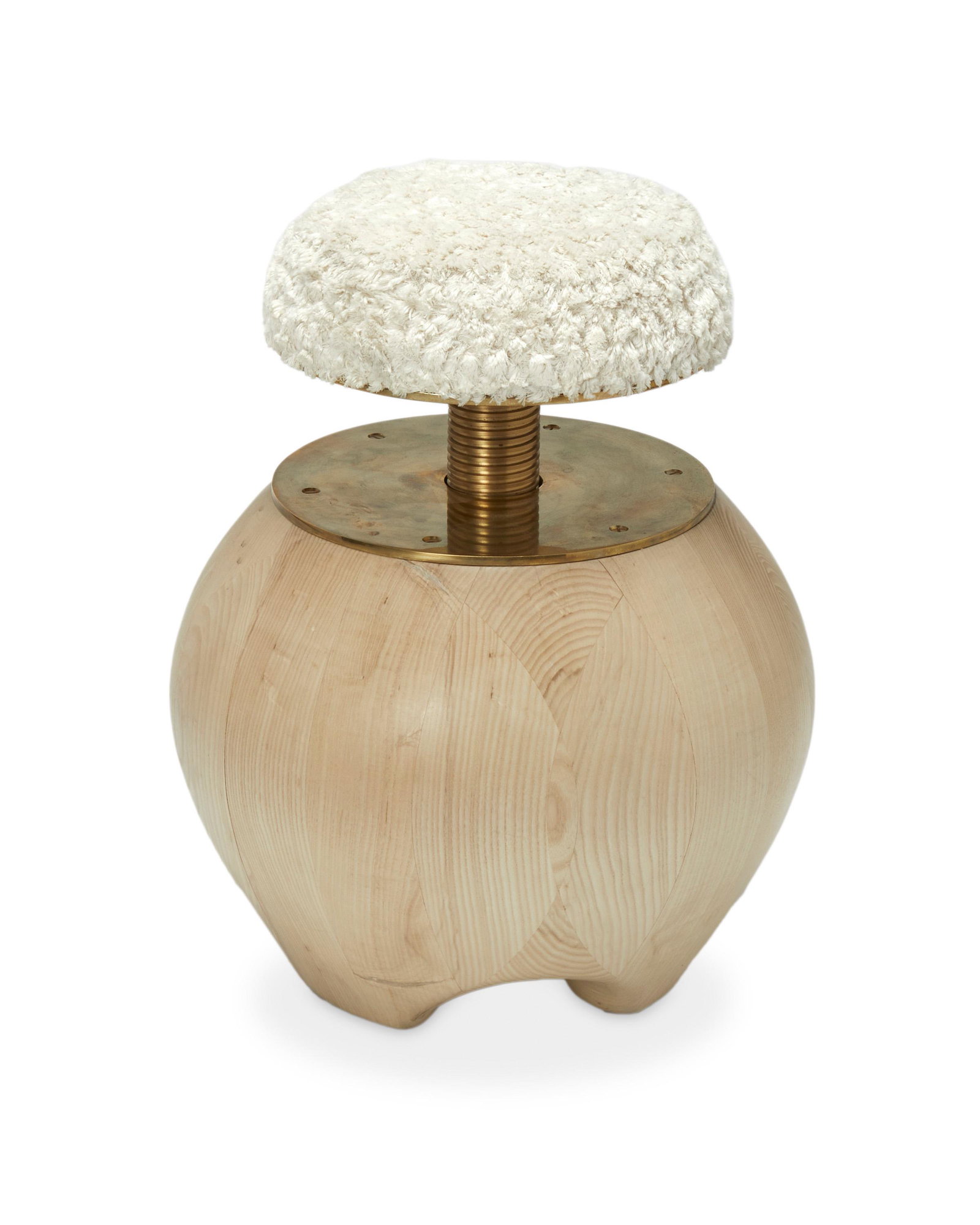 A contemporary wood stool (1 of 3)