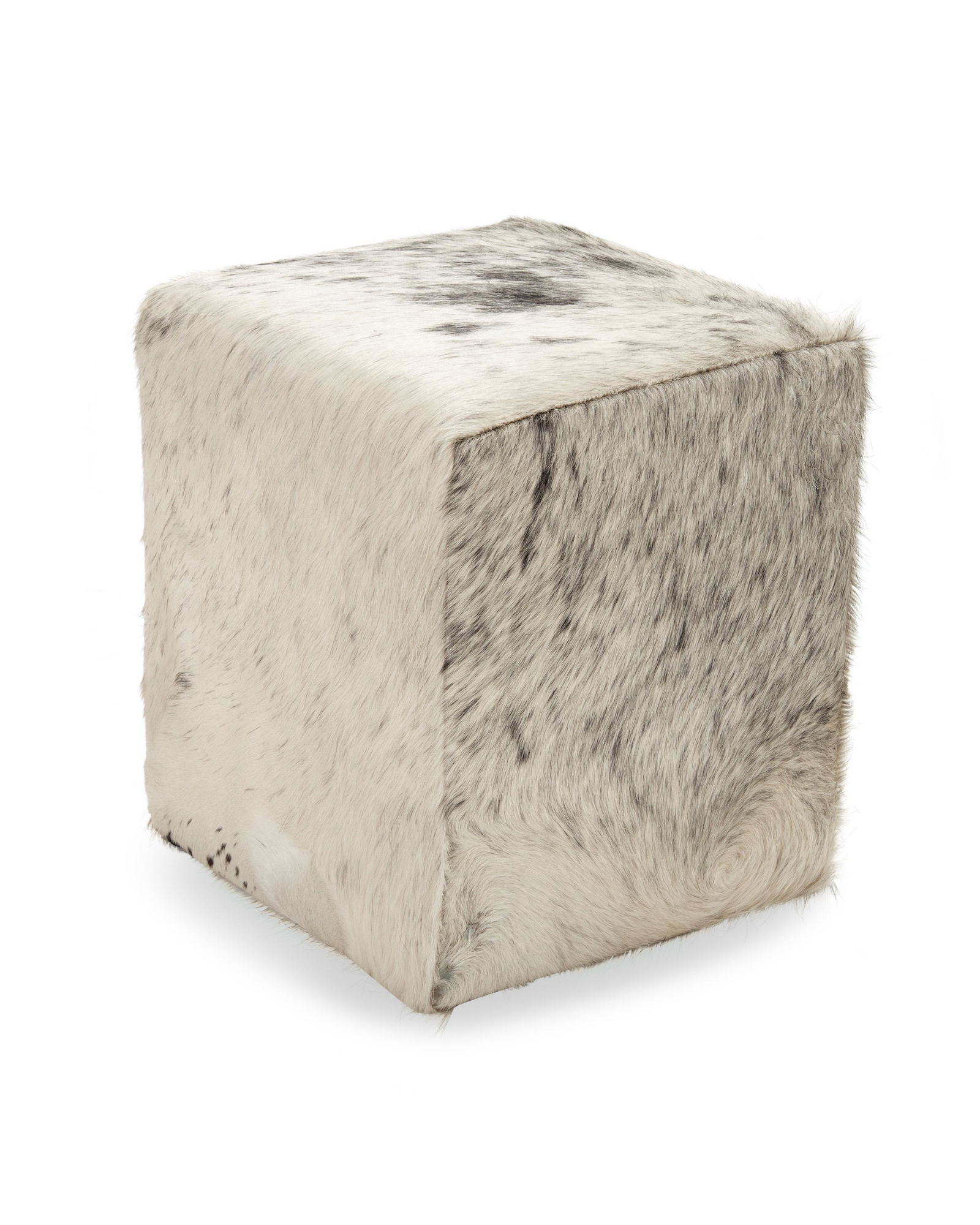 A Gus Modern cowhide pouf ottoman (1 of 4)