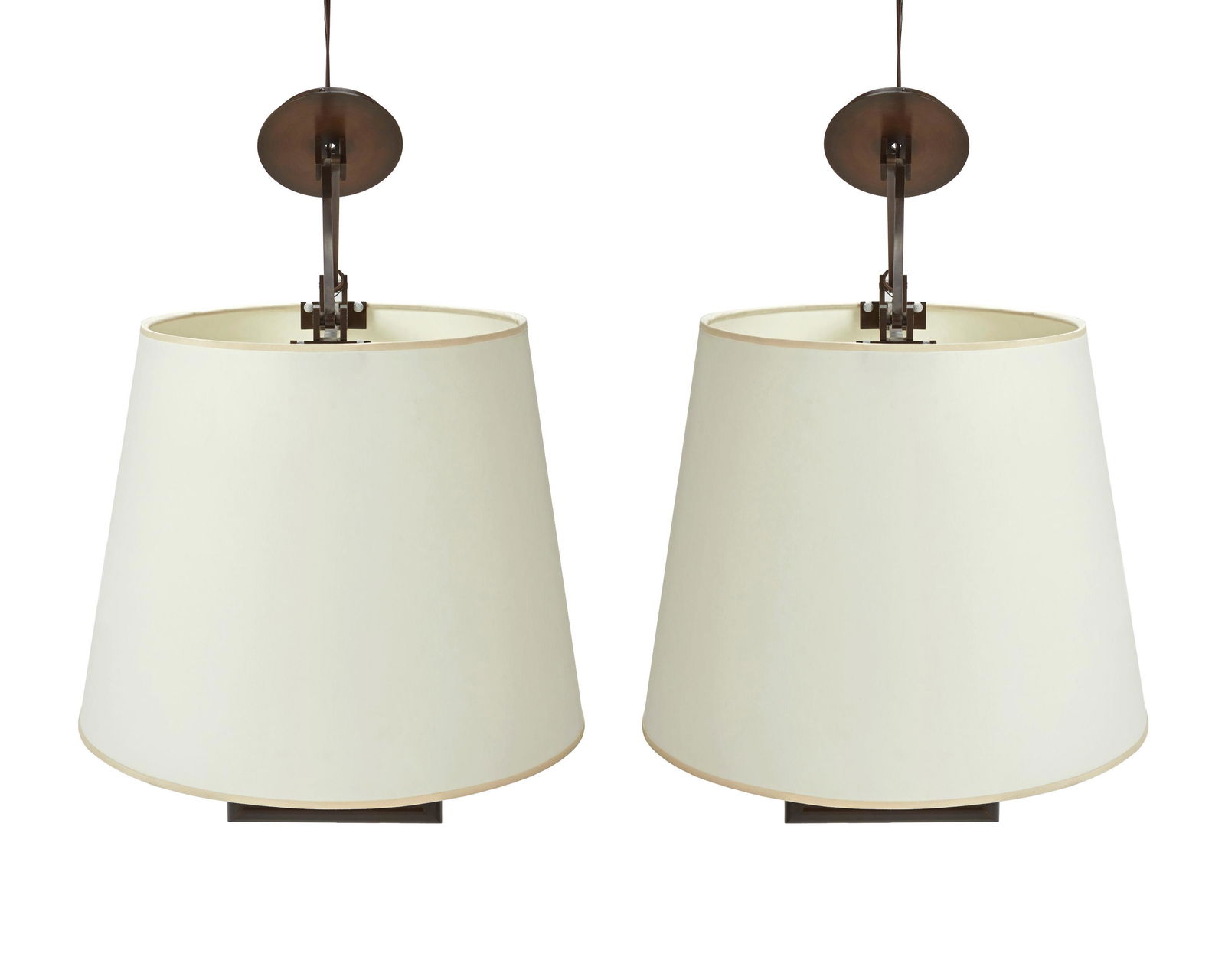 A pair of Phoenix Day "Josef" pendant chandeliers, by Thomas Lavin (1 of 4)