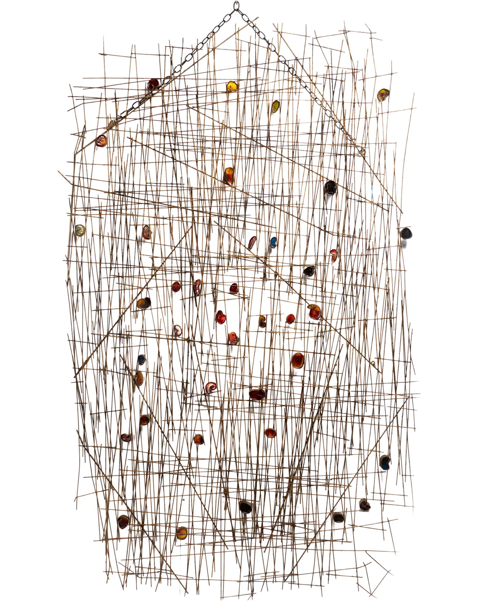 A Curtis Jere-style wall sculpture (1 of 5)