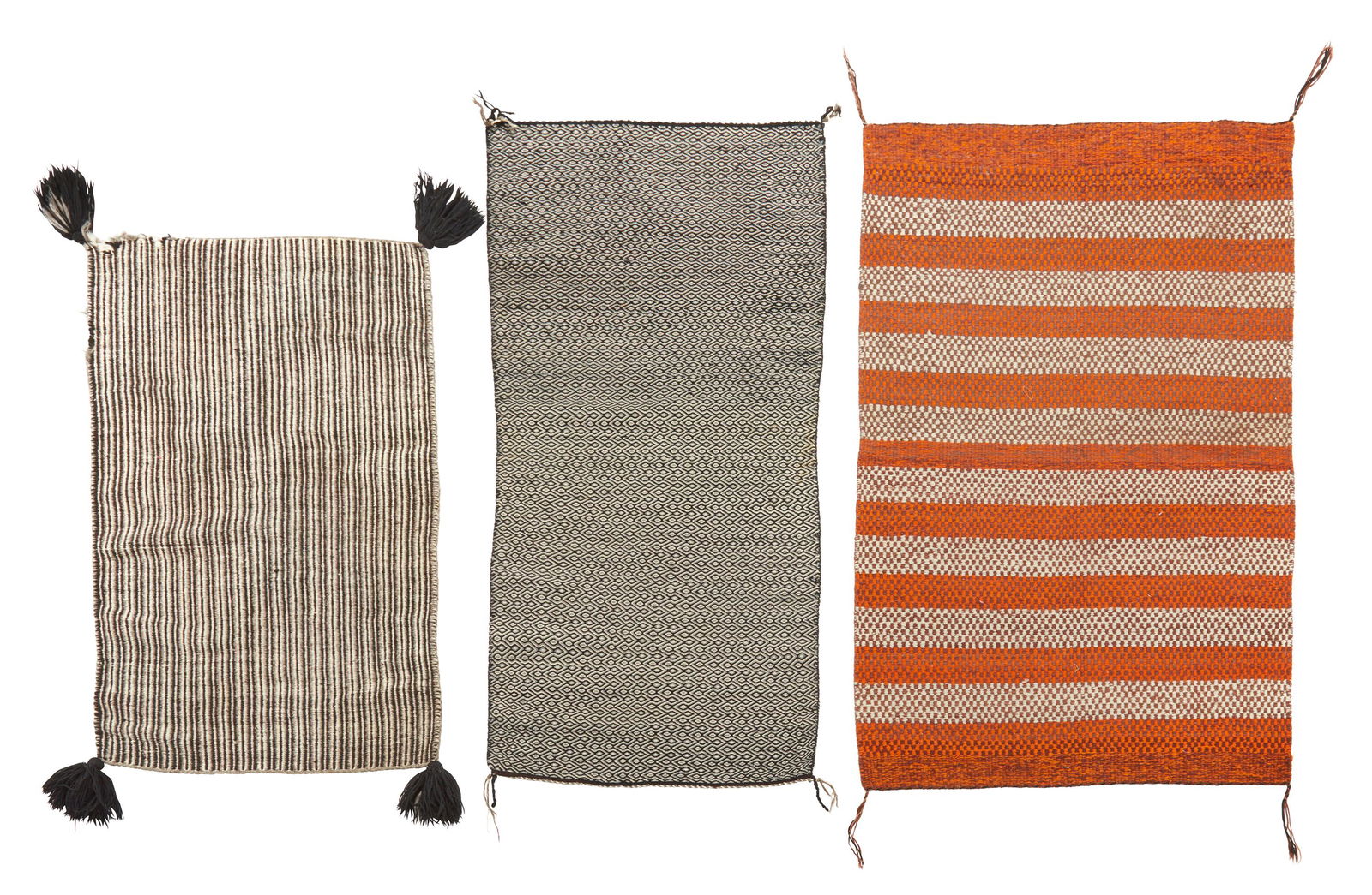 A group of Navajo twill saddle blankets (1 of 4)