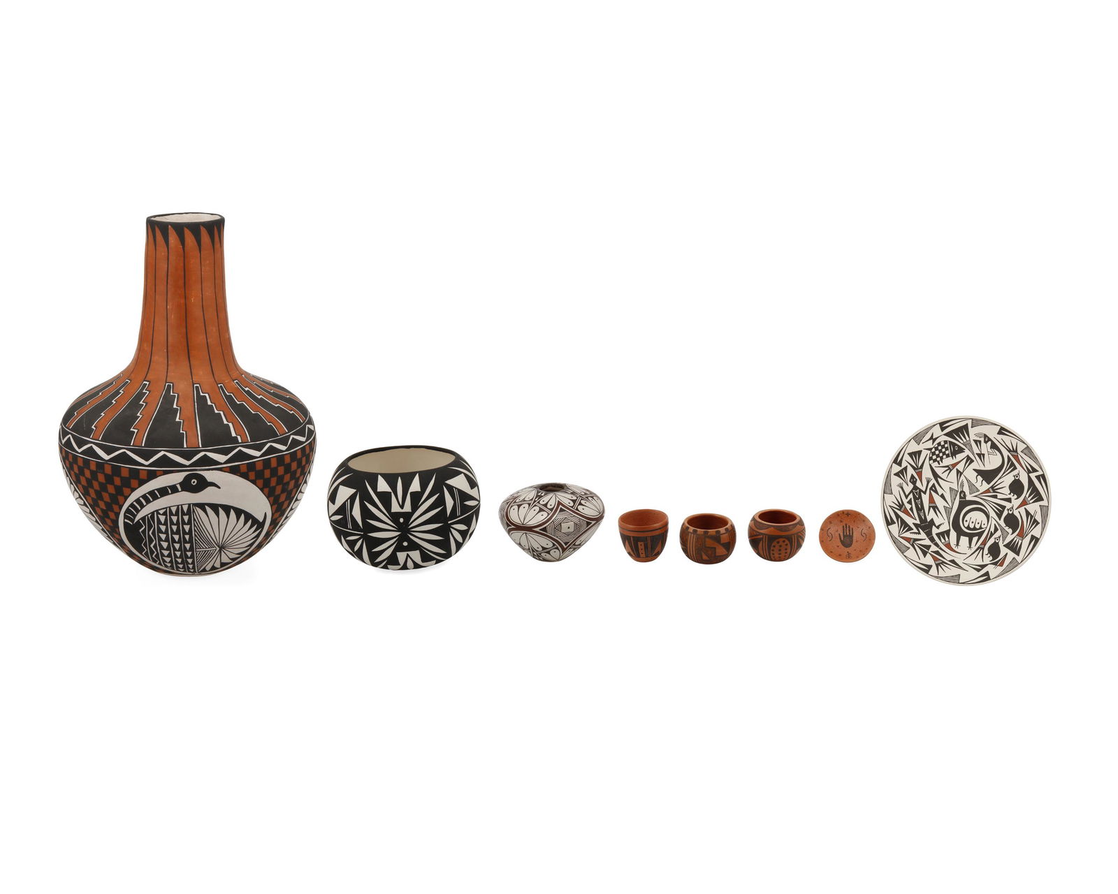 A group of Acoma and Hopi pottery (1 of 20)