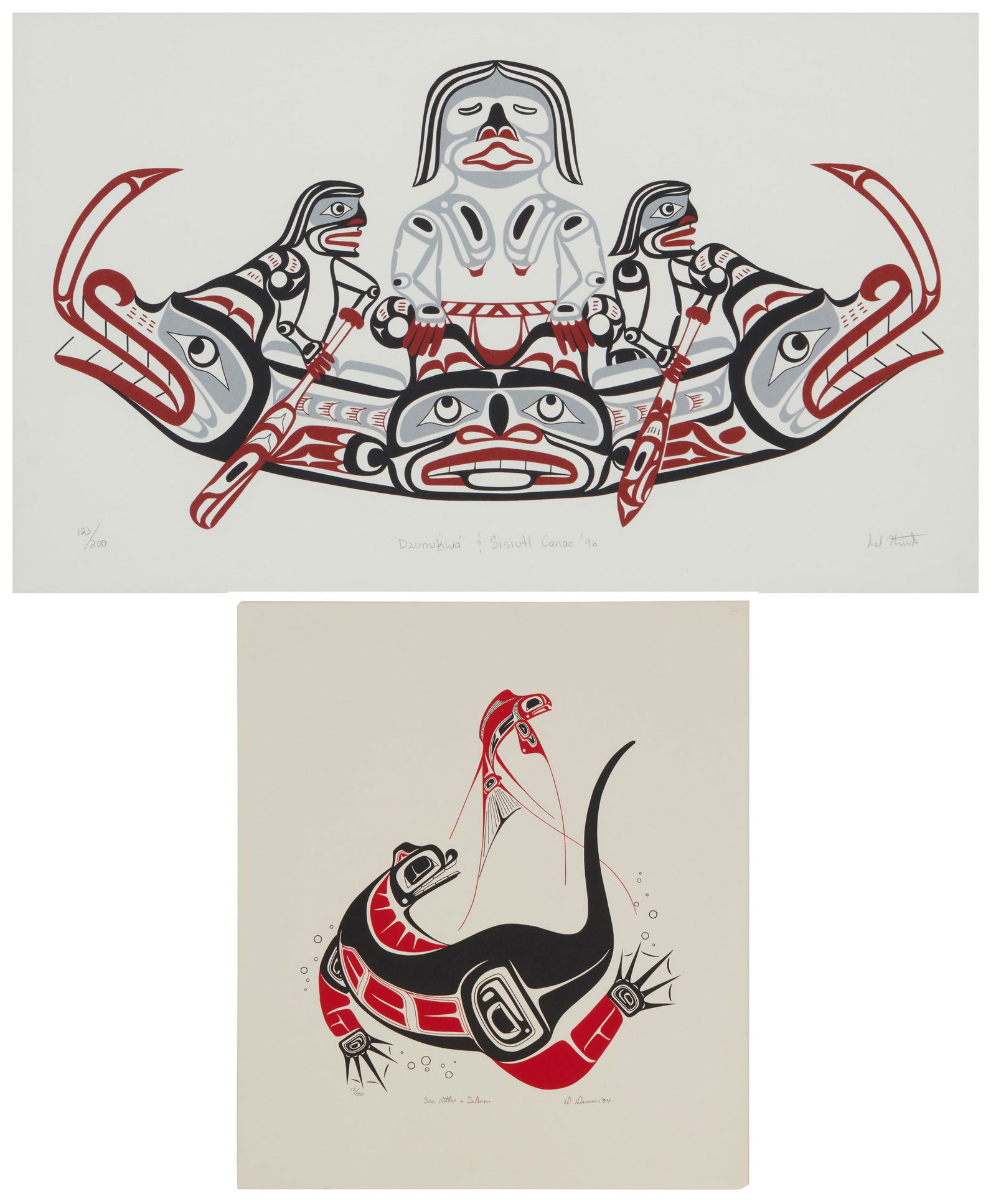 Two Canadian First Nations prints 20th Century (1 of 13)
