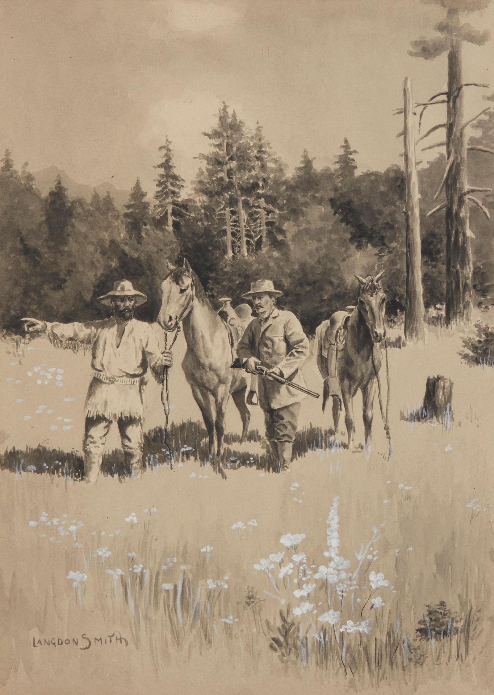 Langdon Smith (1870-1959, Los Angeles, CA) (1 of 6)