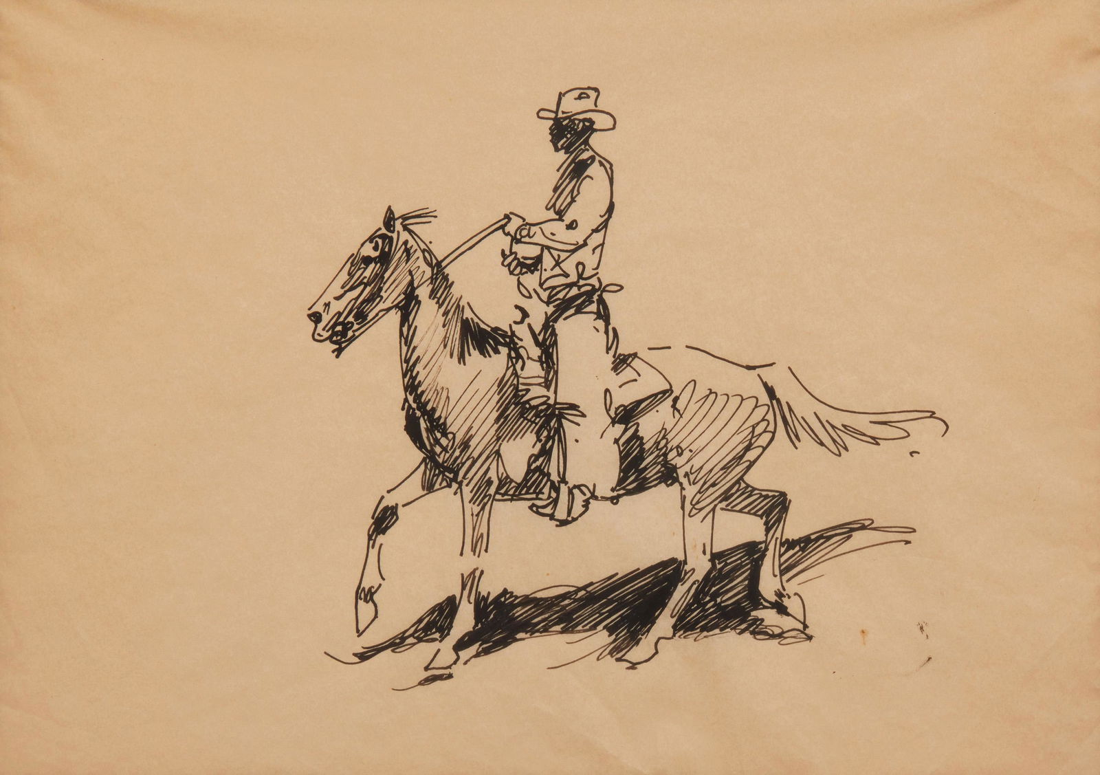 Edward Borein (1872-1945, Santa Barbara, CA) (1 of 4)