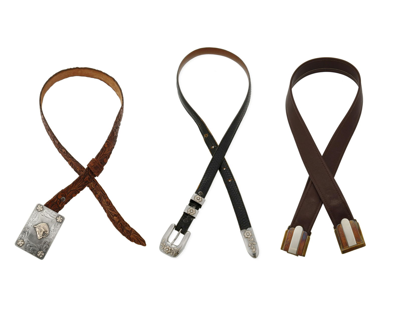 Three Western-style belts (1 of 10)
