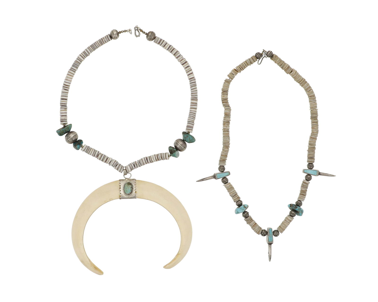 Two Southwest-style necklaces (1 of 8)