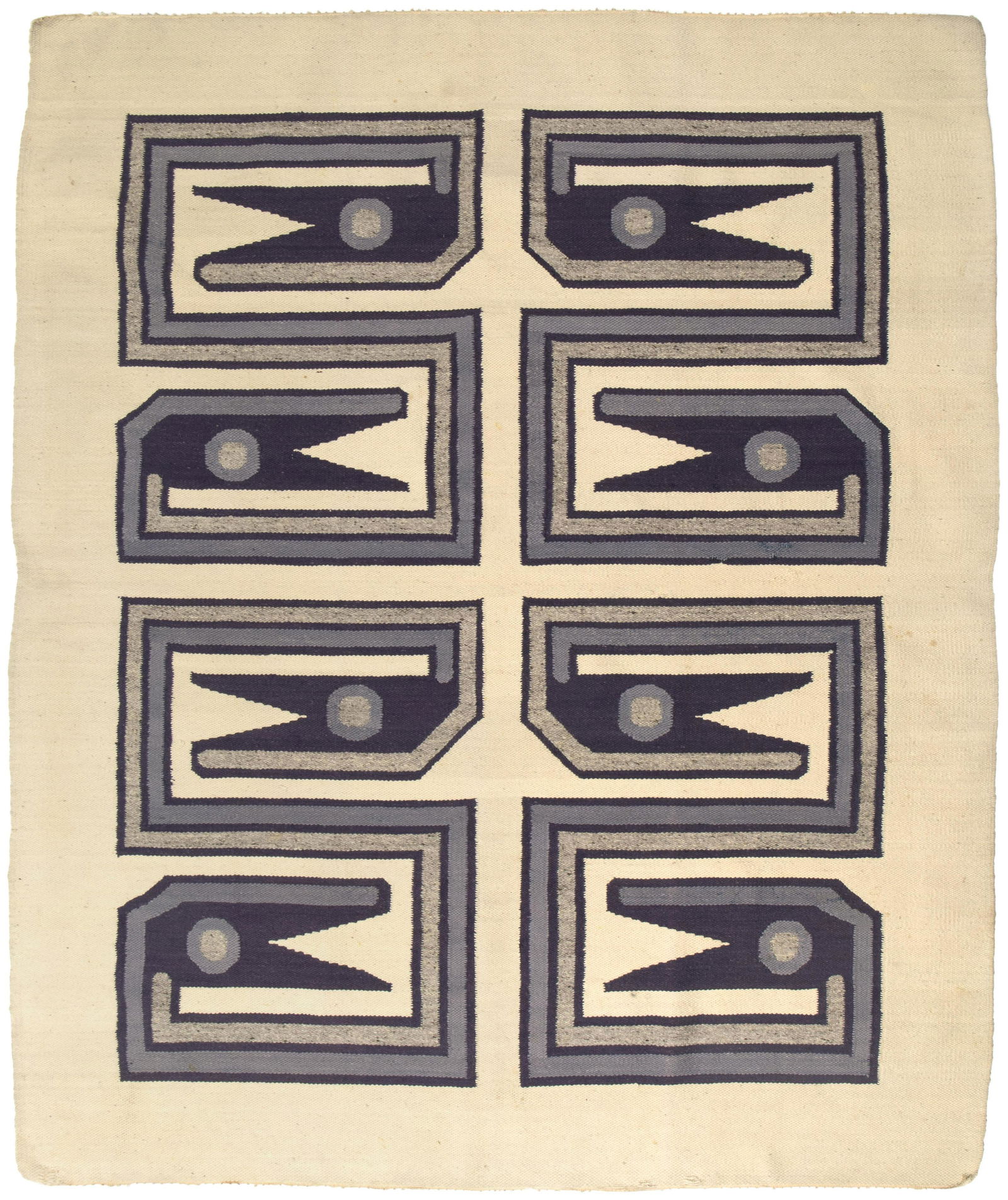 A Peruvian serpent blanket (1 of 2)