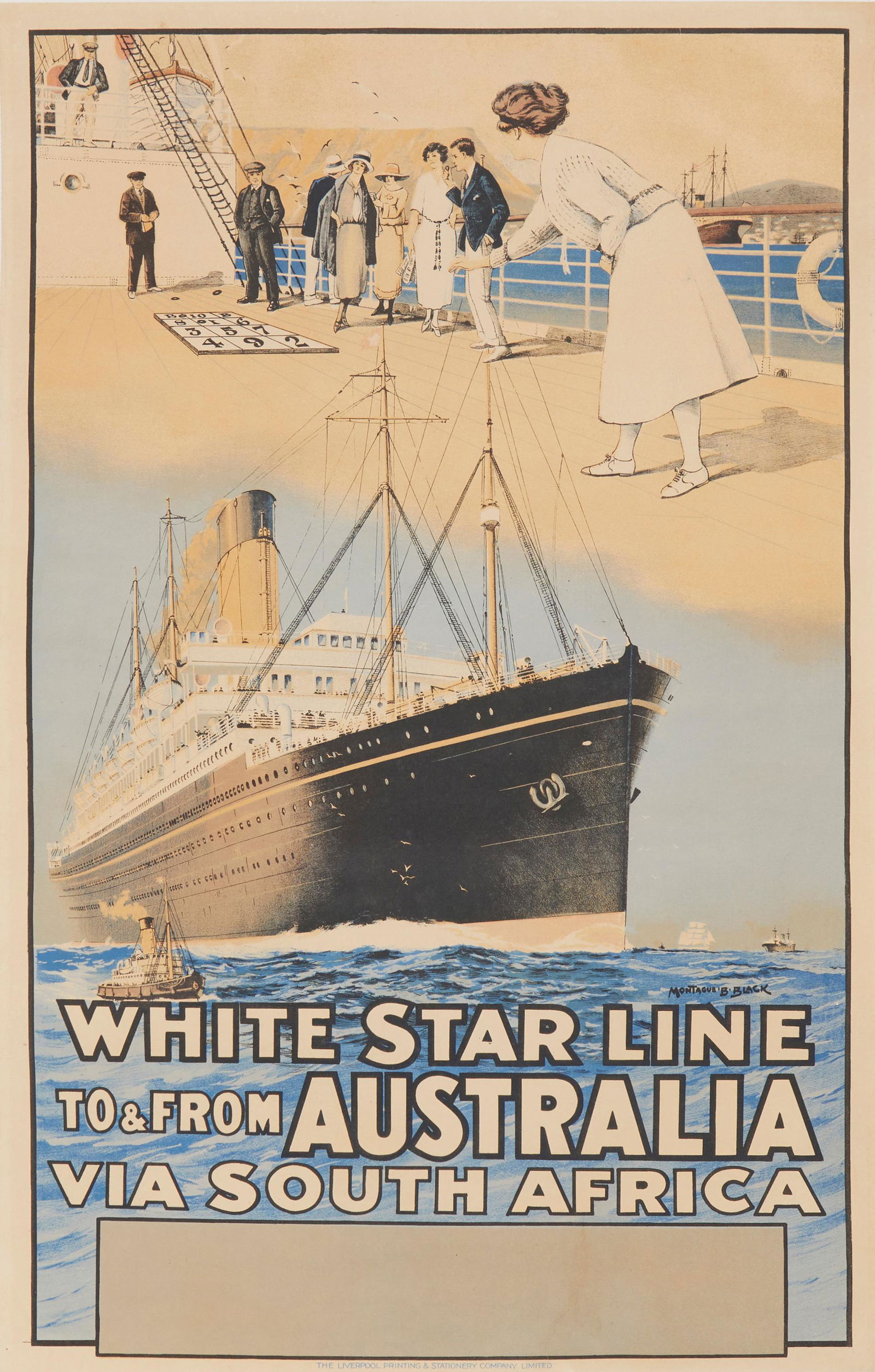 White Star Line To & From Australia Via South Africa (1 of 6)