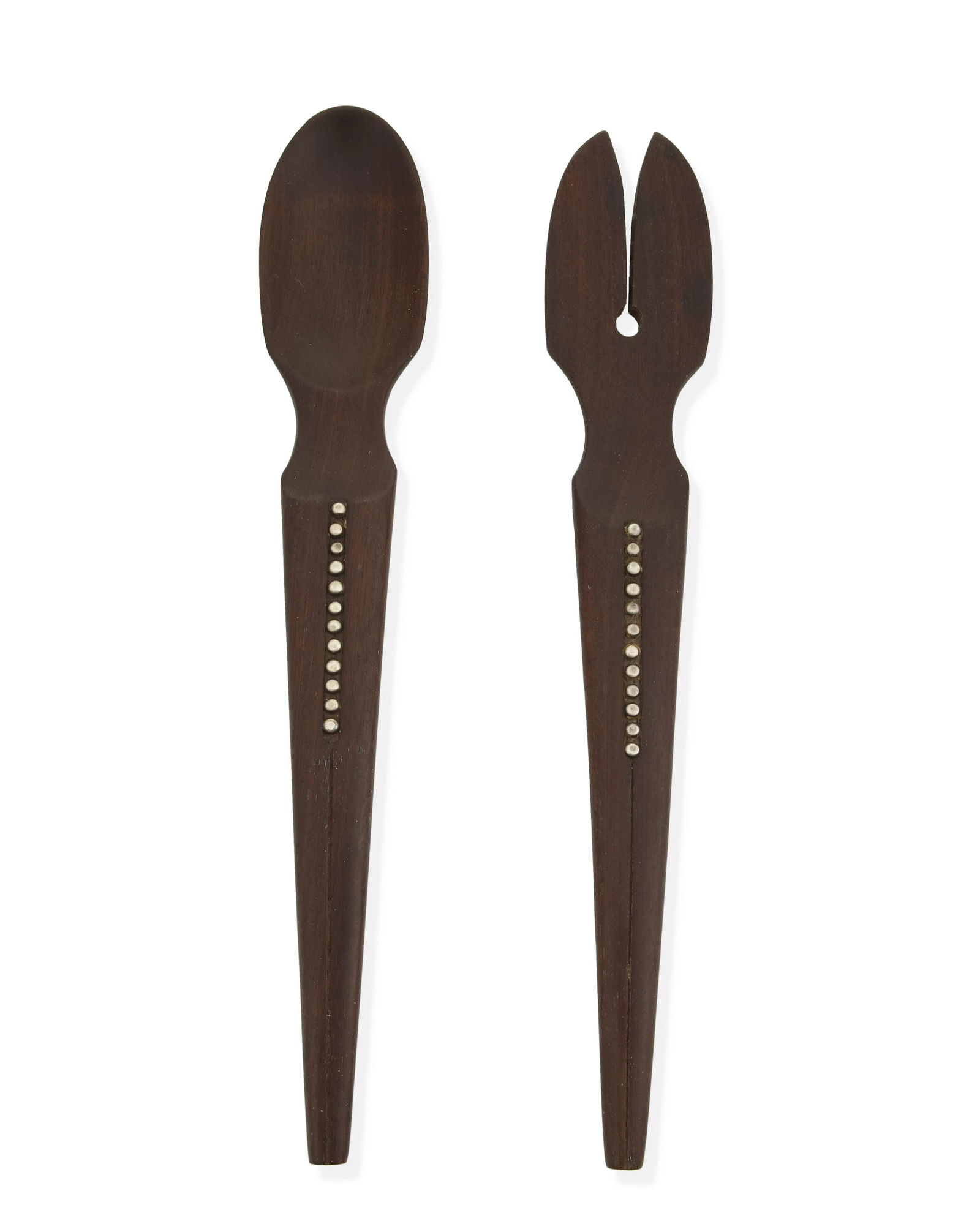 A William Spratling ebony salad serving set (1 of 2)