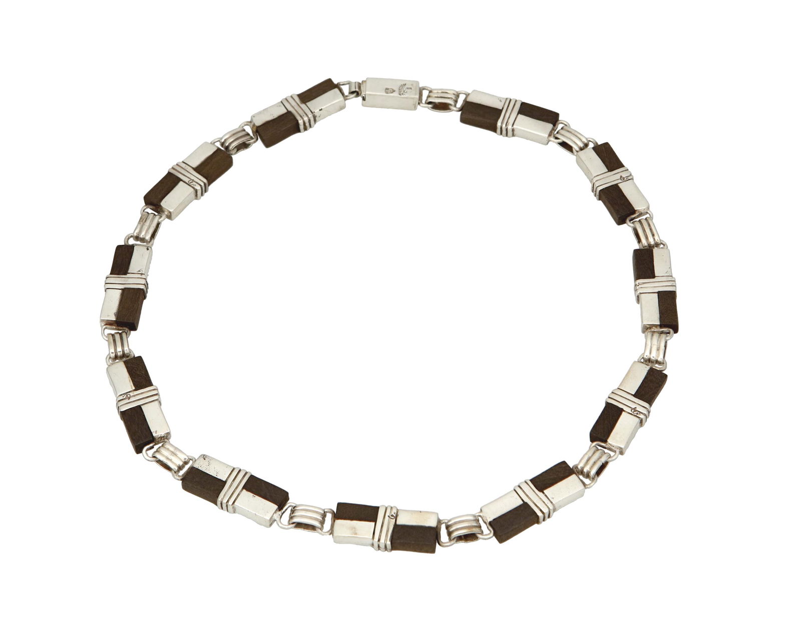 A William Spratling sterling silver and rosewood necklace (1 of 2)