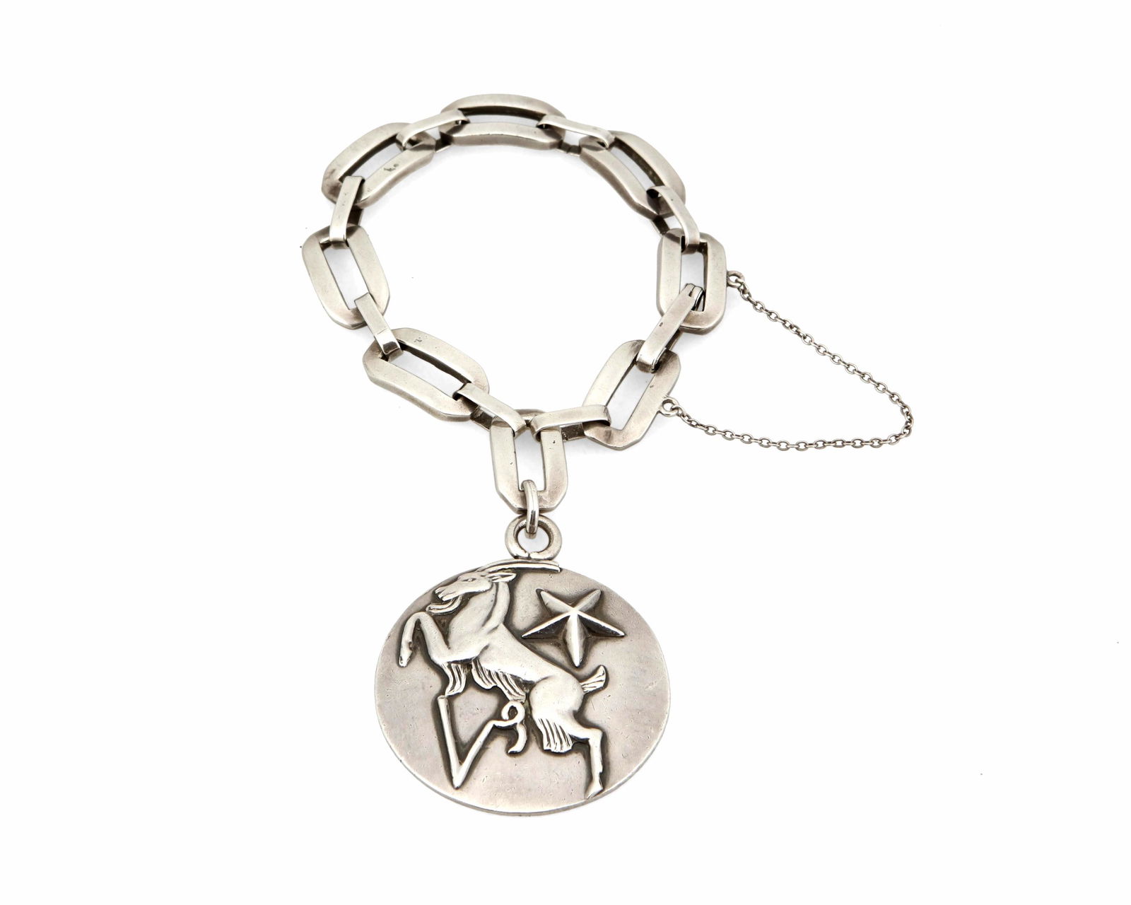 A Margot de Taxco Capricorn "Zodiac" charm bracelet (1 of 2)