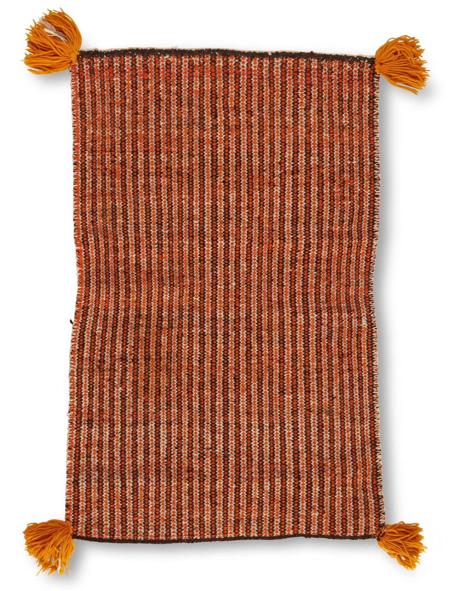 A Navajo double-faced saddle blanket (1 of 3)