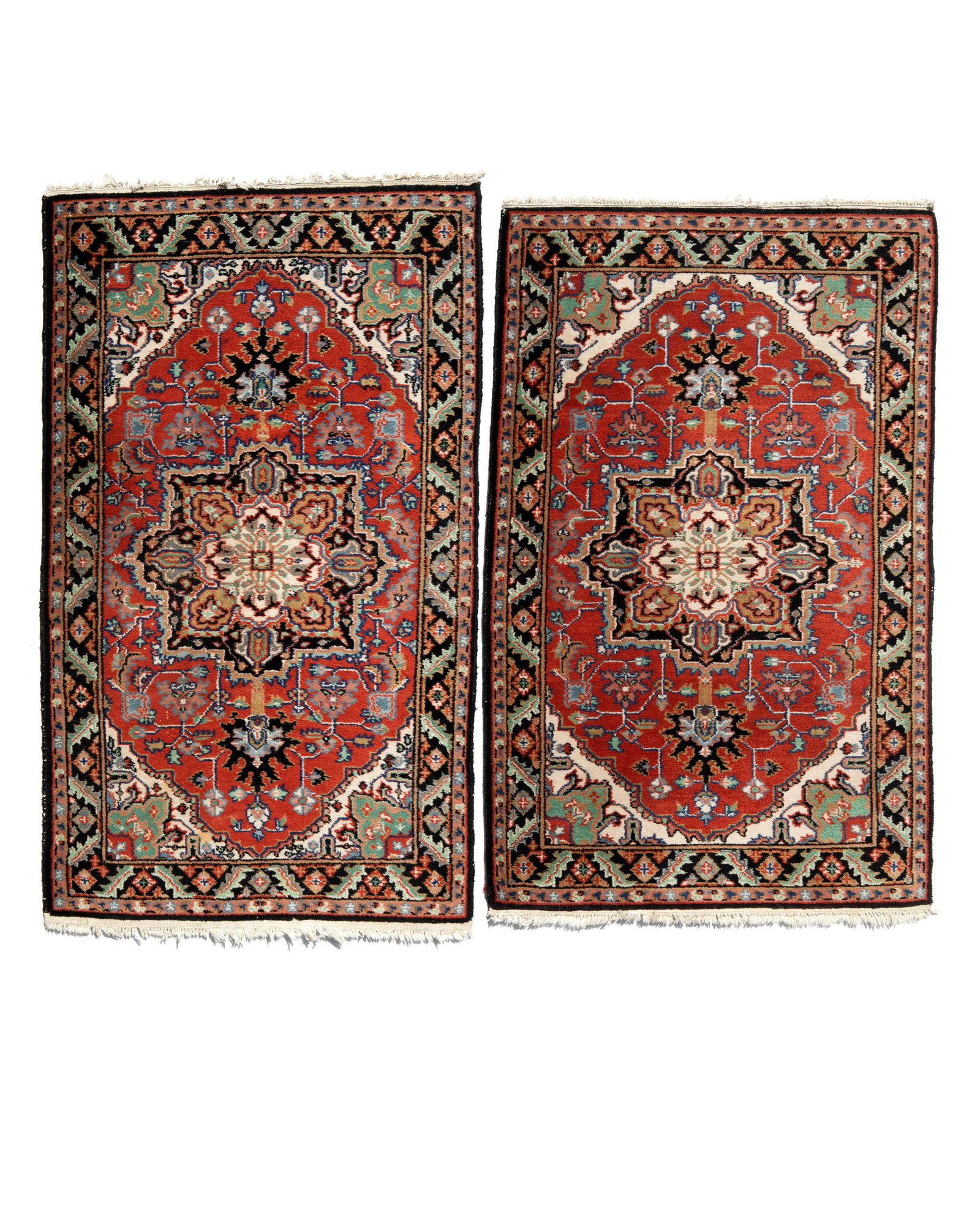 A pair of Heriz area rugs (1 of 3)