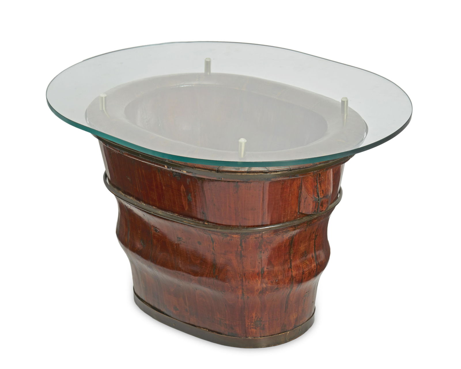 A Chinese converted baby bath coffee table (1 of 6)