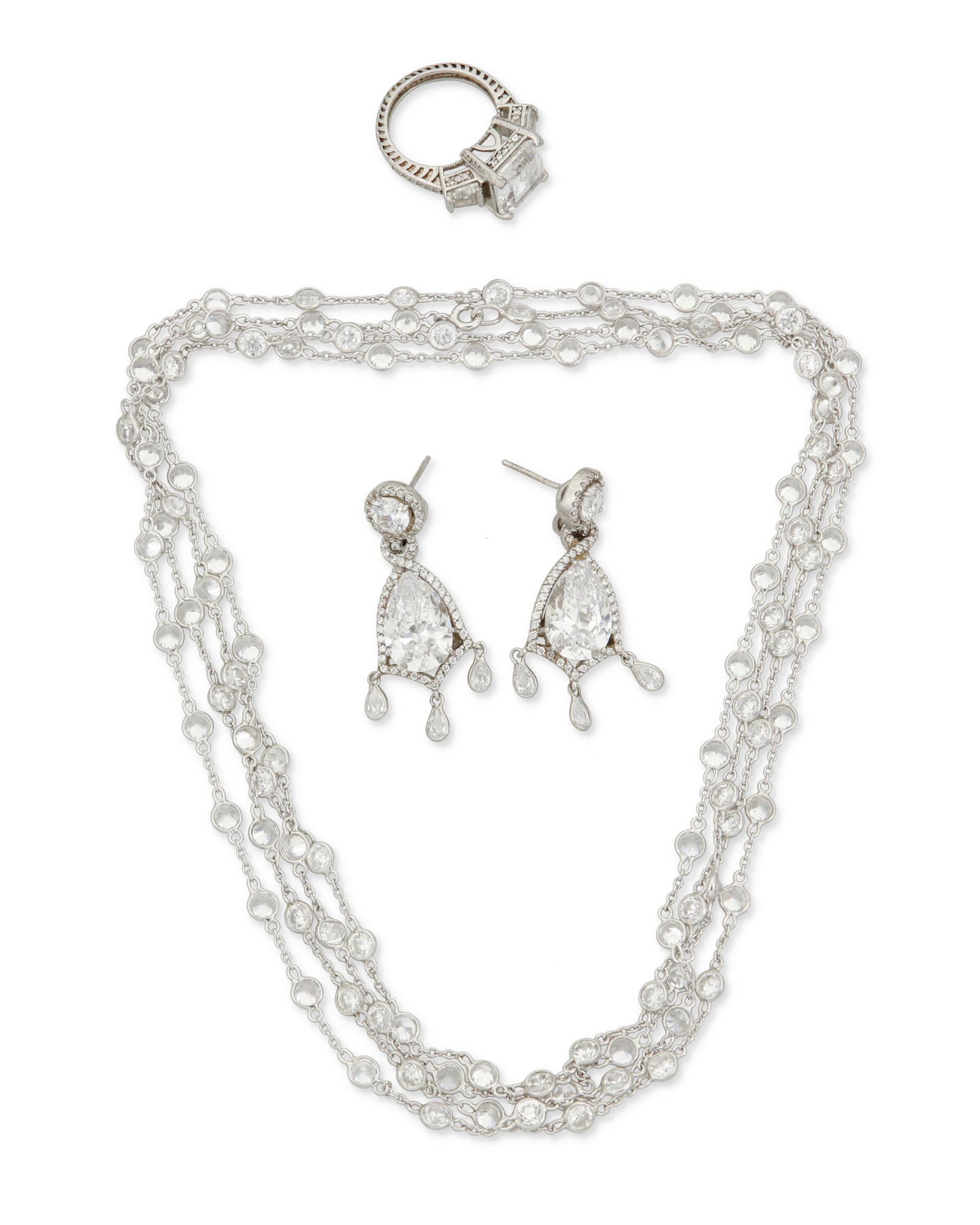 A group of sterling silver jewelry items including Jarin (1 of 1)