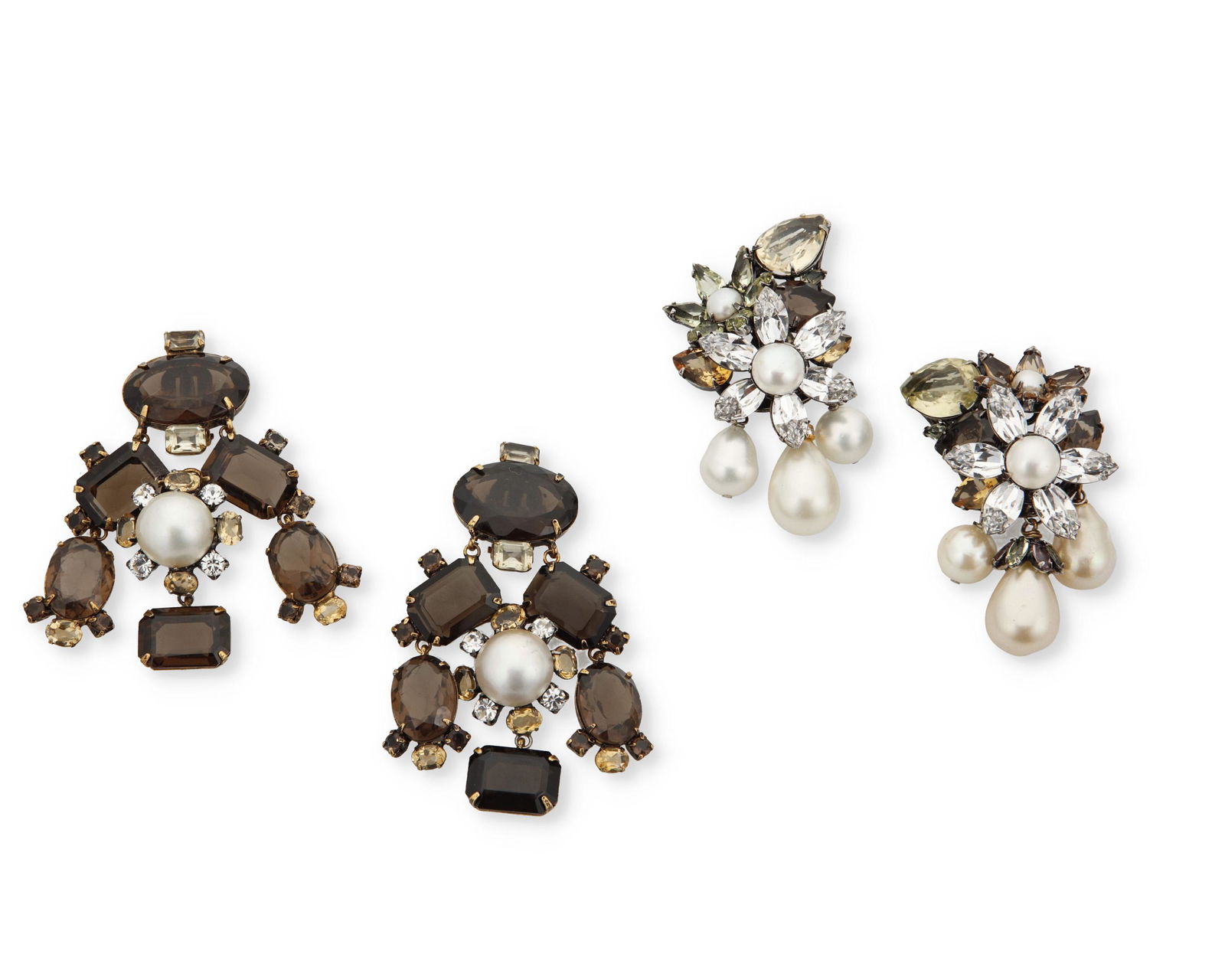 Two pairs of Iradj Moini earclips (1 of 2)