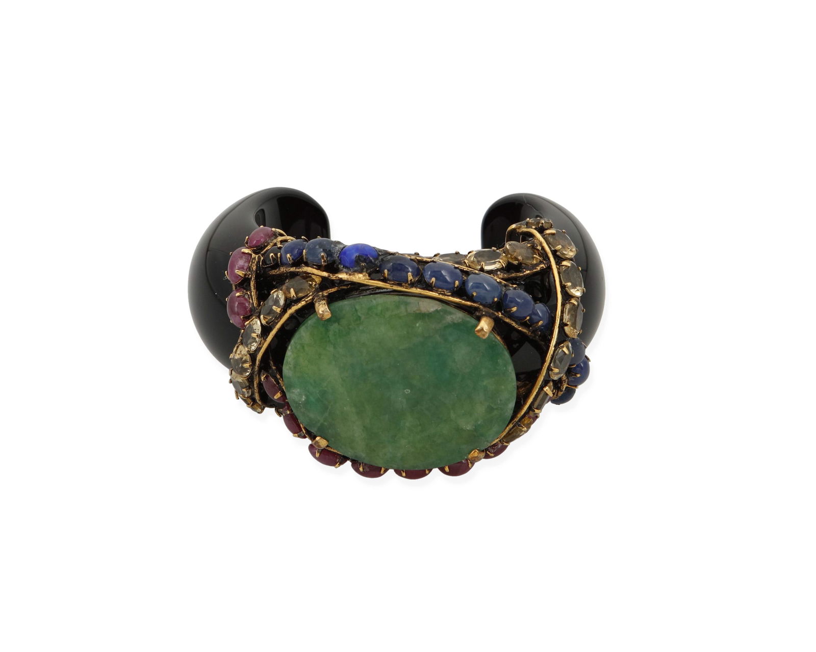 A large Moini-style statement cuff bracelet (1 of 2)