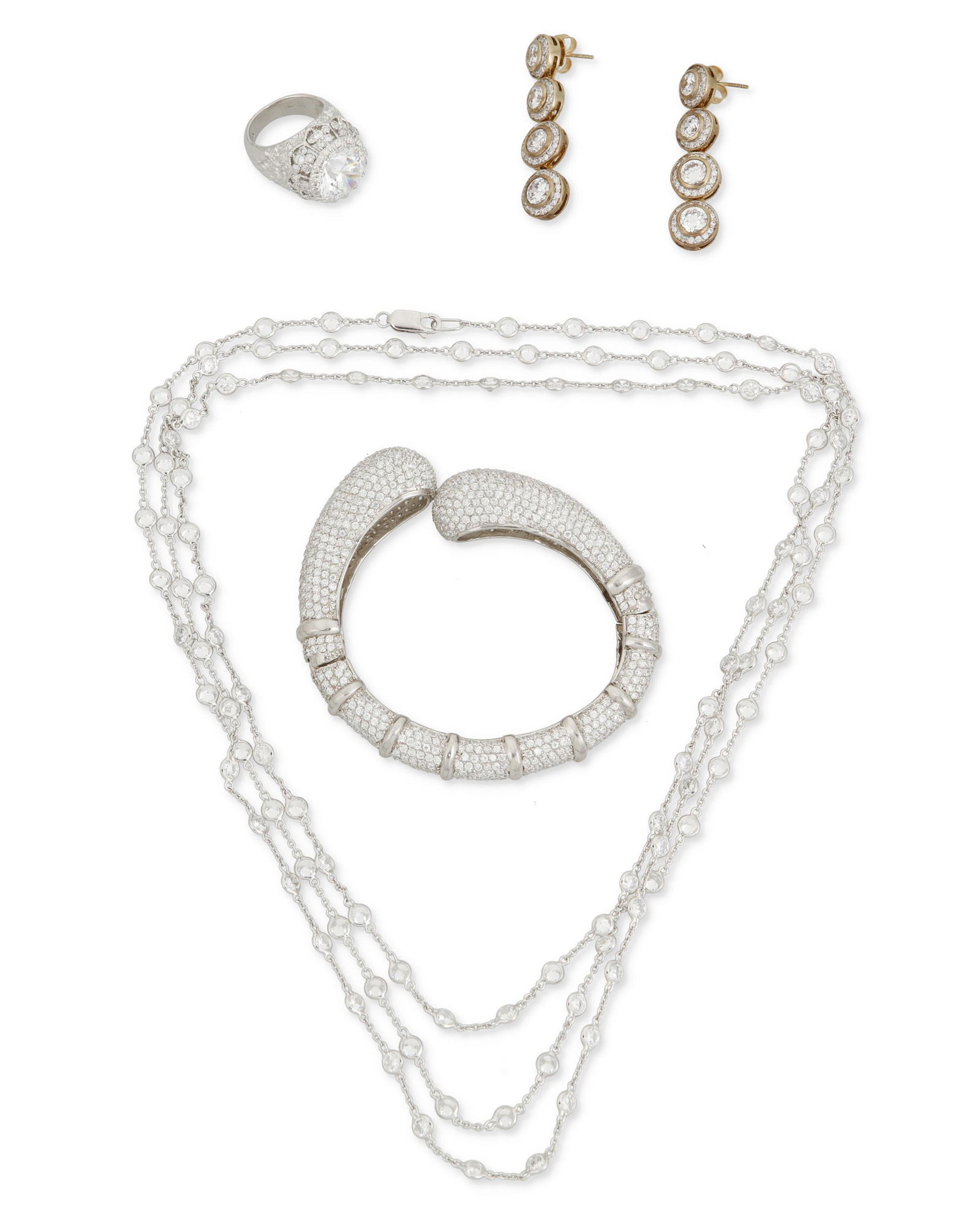 Four sterling silver jewelry items including Jarin (1 of 1)