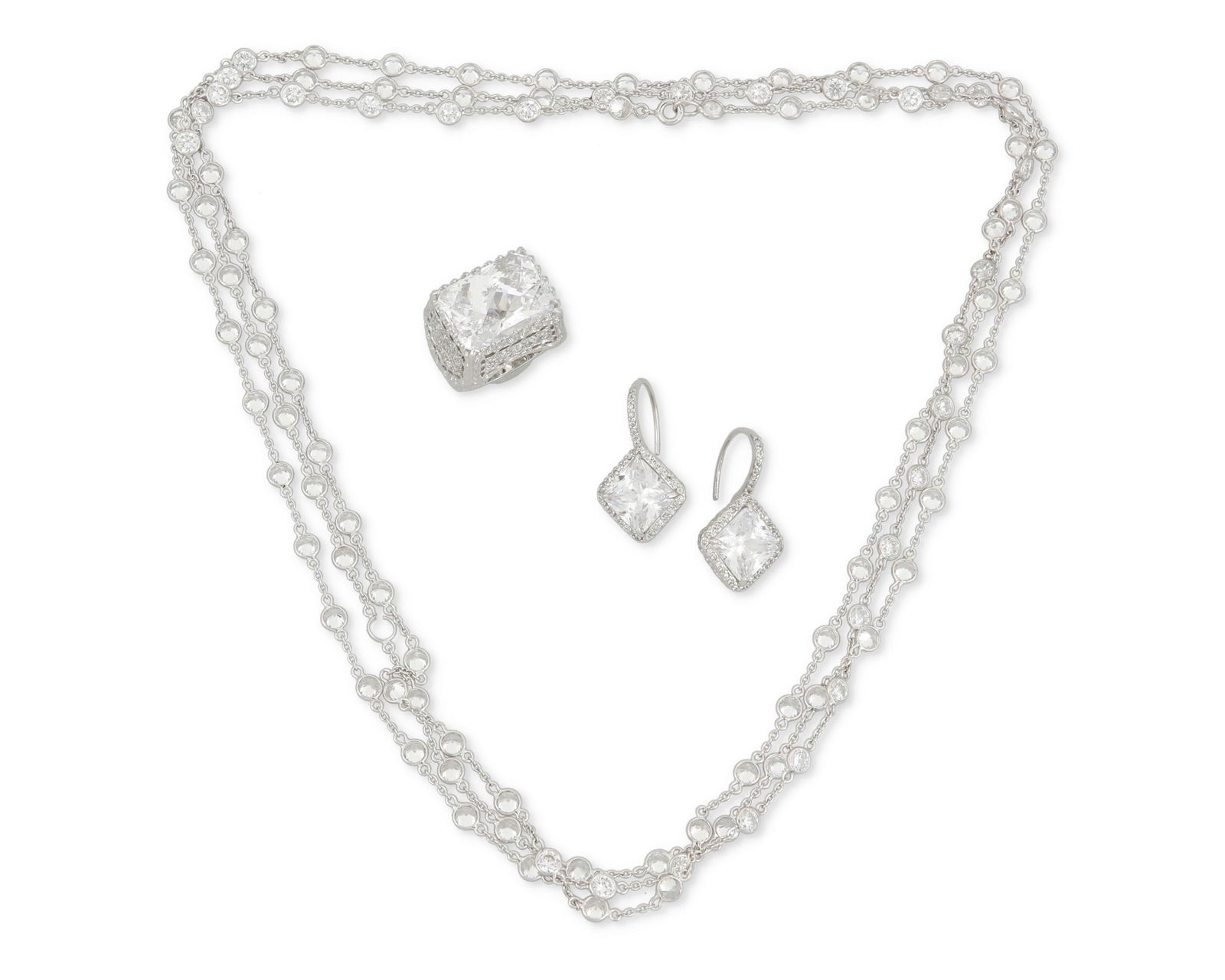 Three sterling silver jewelry items including Jarin (1 of 1)