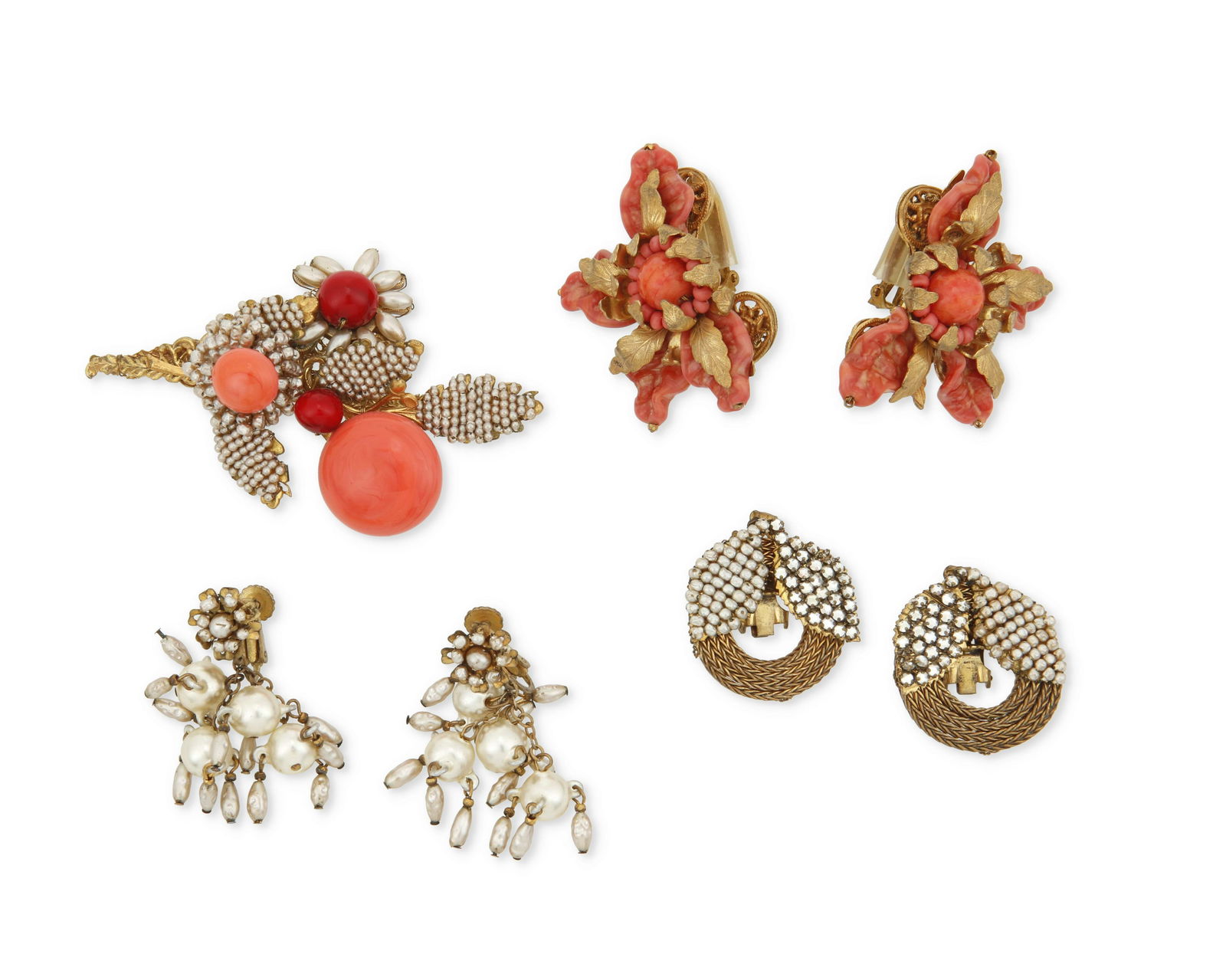 A group of Miriam Haskell jewelry (1 of 2)