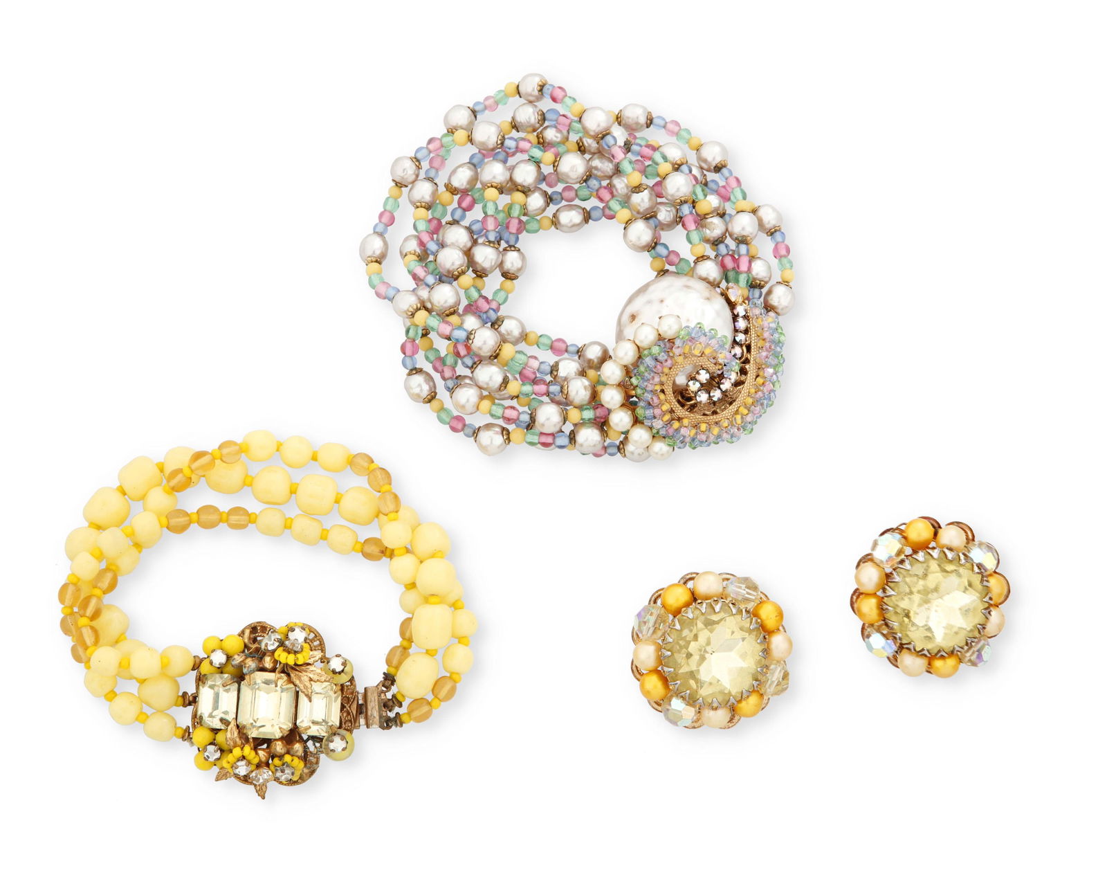 A group of Miriam Haskell jewelry (1 of 2)