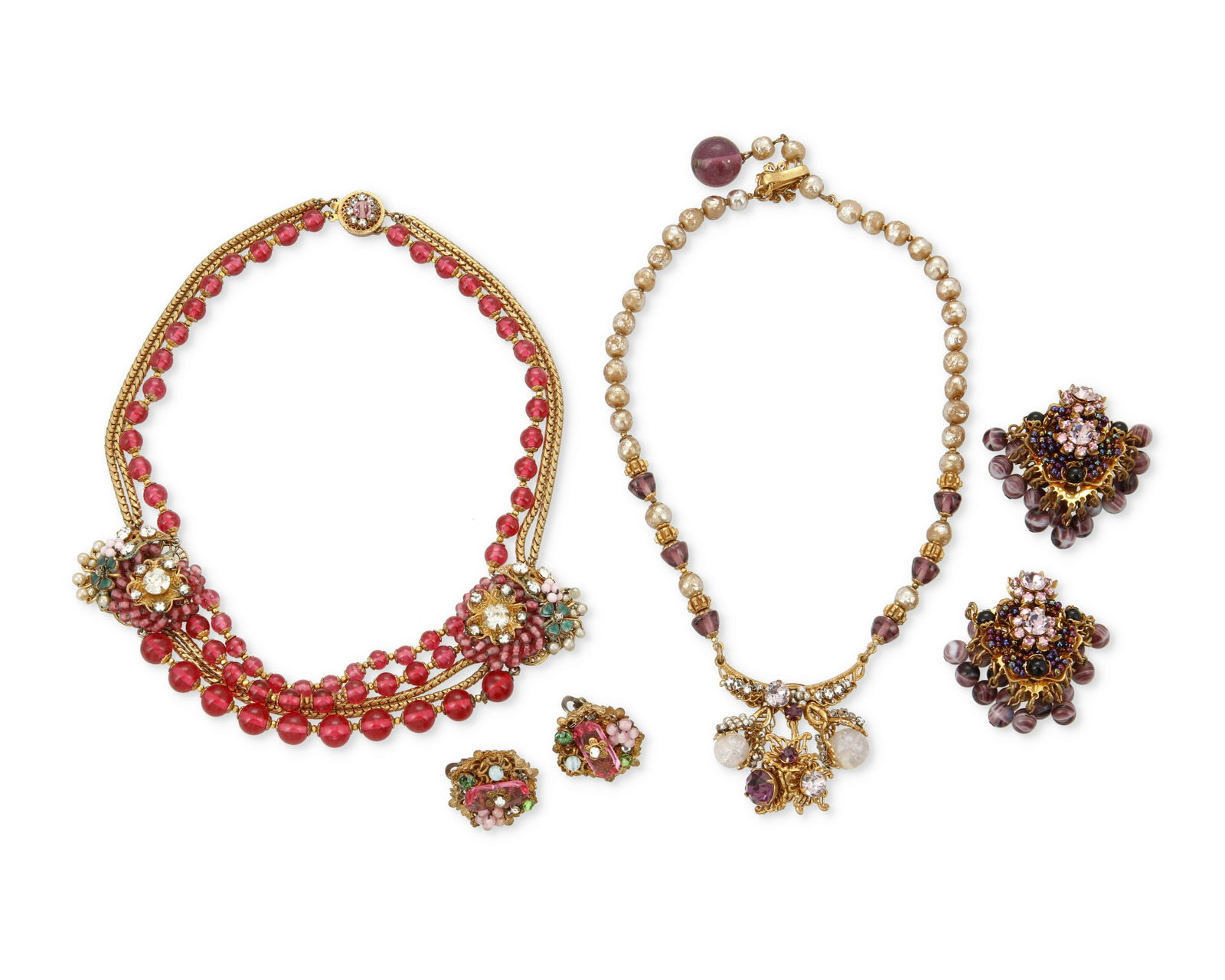 A group of Miriam Haskell jewelry (1 of 1)