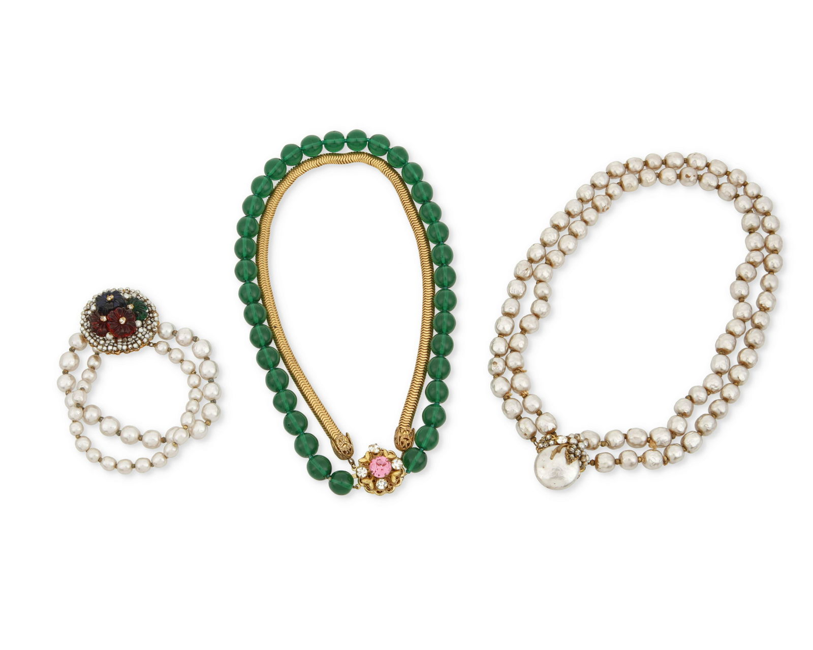 A group of Miriam Haskell jewelry (1 of 2)