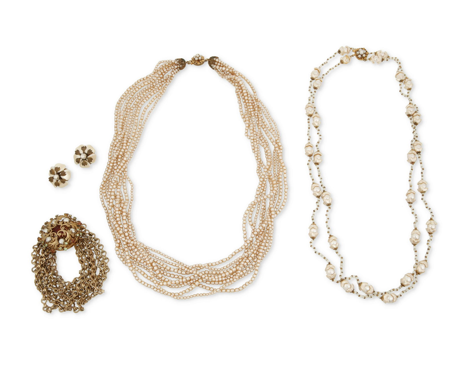 A group of Miriam Haskell jewelry (1 of 2)