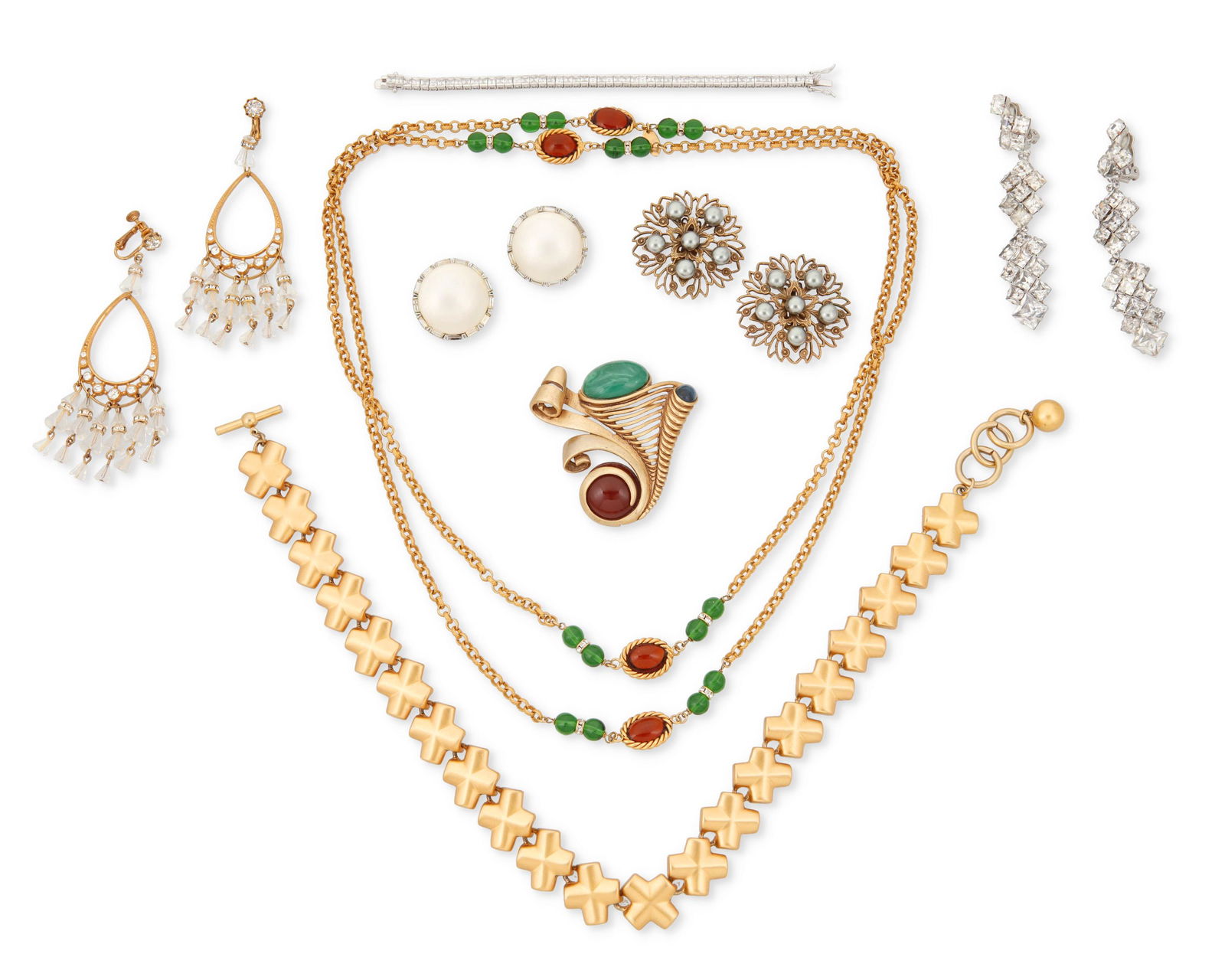 A large group of couture and vintage jewelry (1 of 1)