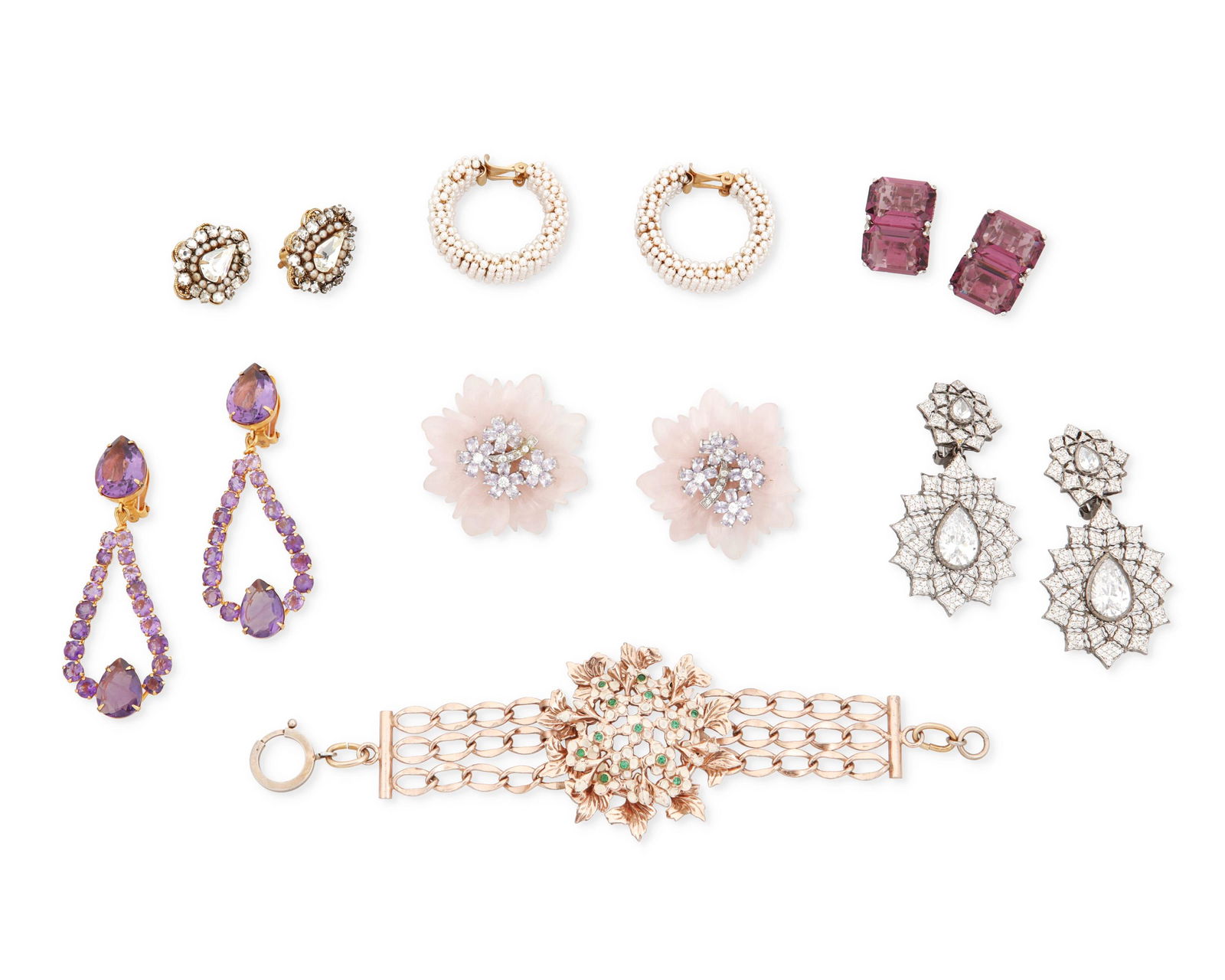 A group of vintage costume jewelry (1 of 1)