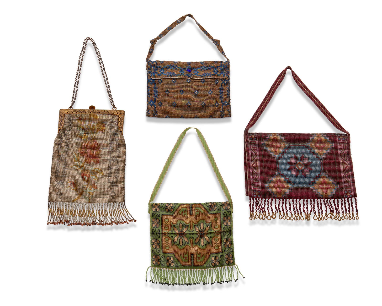 A group of vintage beaded handbags (1 of 1)