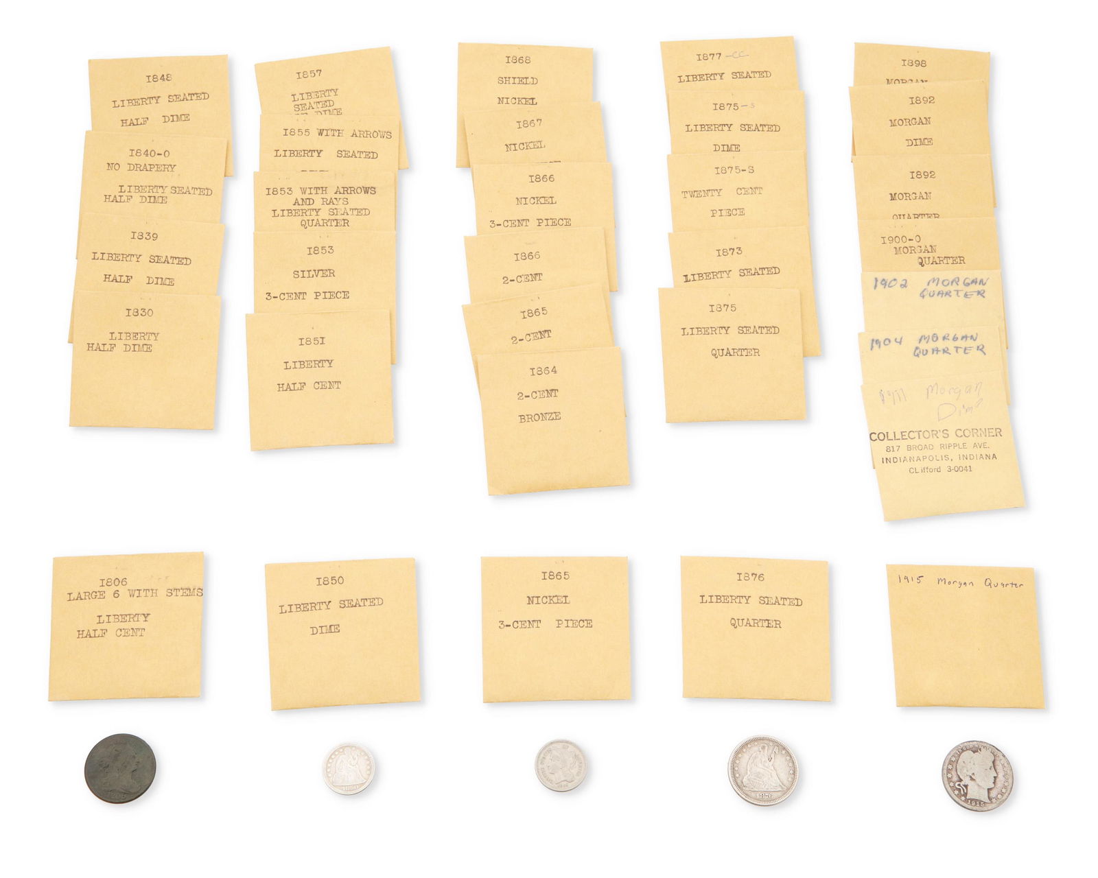 A large group of United States coins (1 of 1)