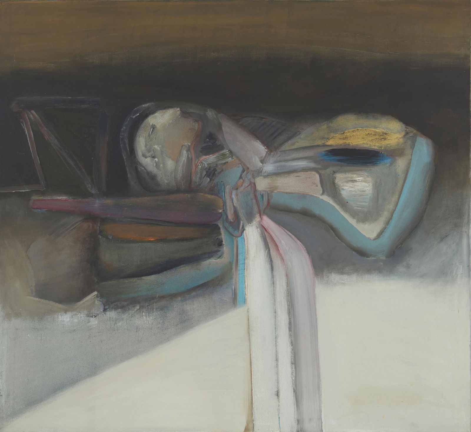 Irving Petlin, (1934-2018), Untitled, Oil on canvas, 48" H x 52" W (1 of 5)