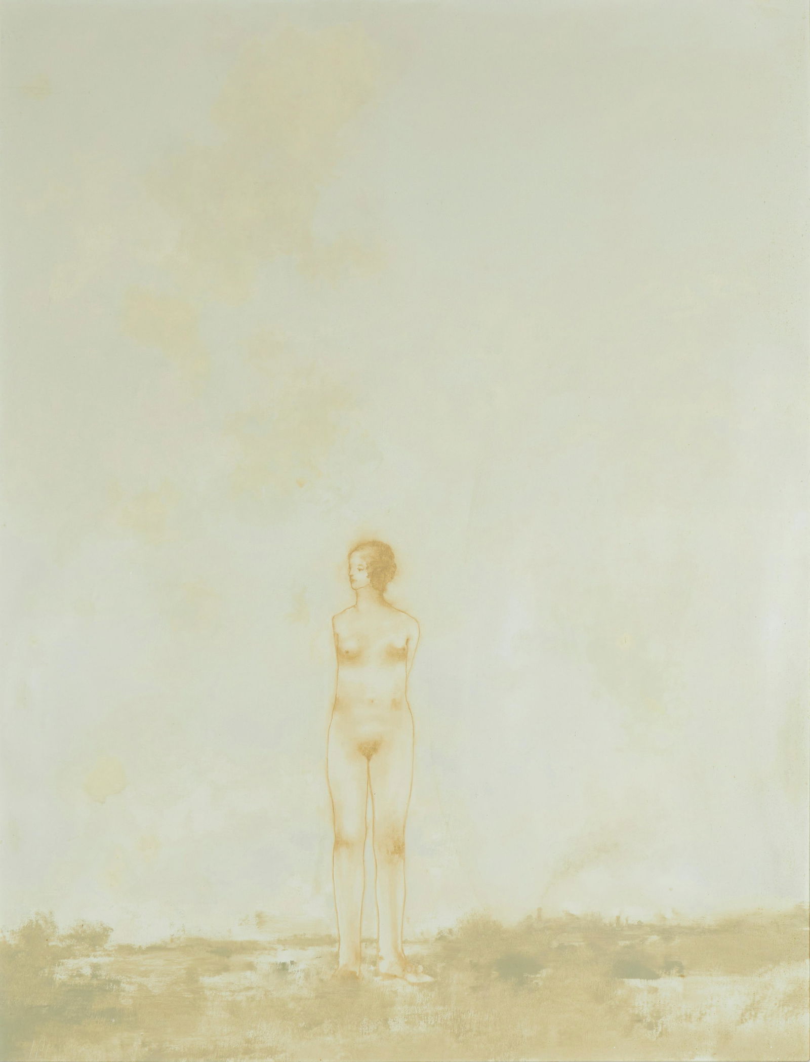 John Paul Jones, (1924-1999), Untitled, Oil on canvas, 40" H x 30" W (1 of 6)